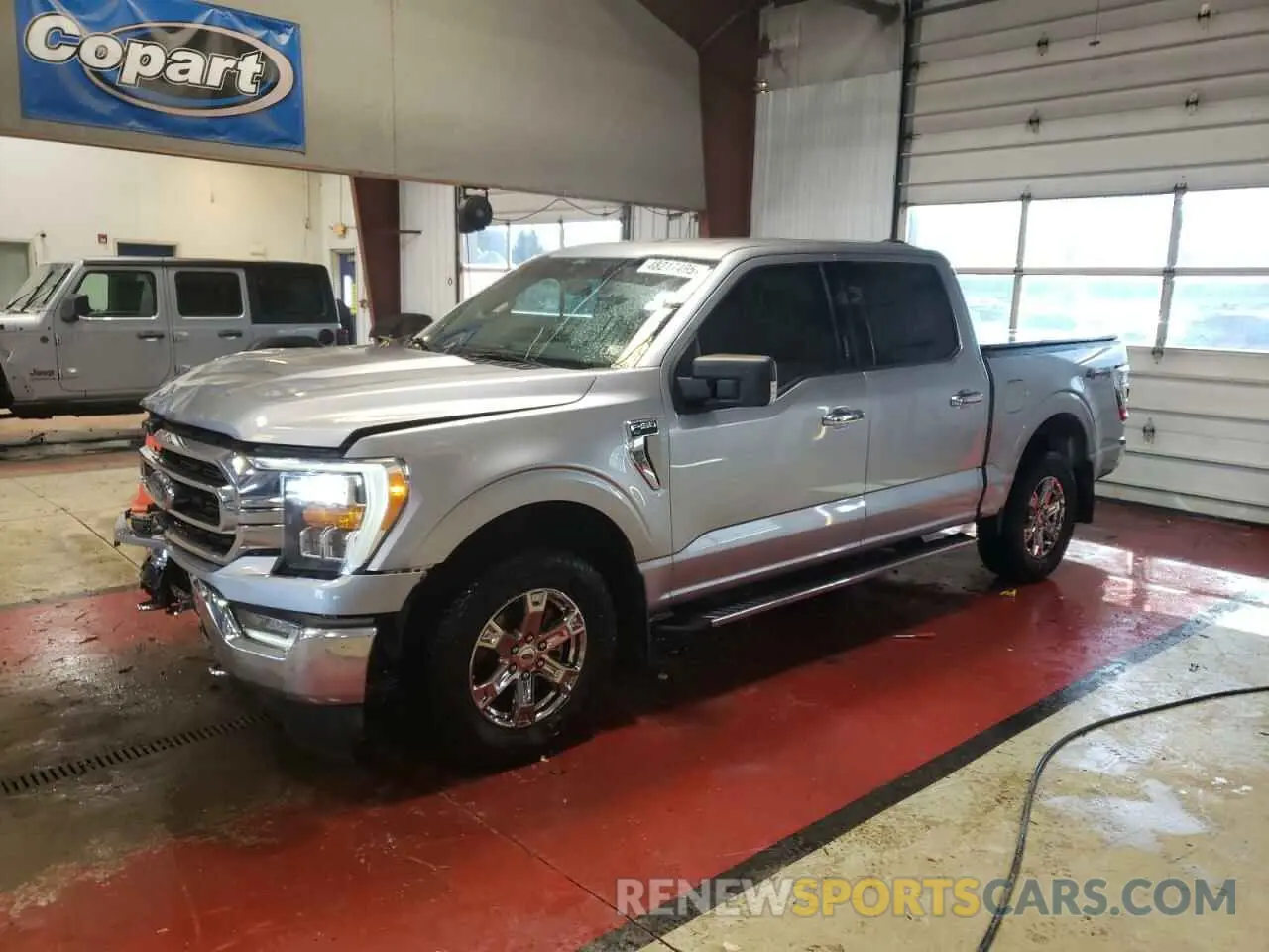 1 Photograph of a damaged car 1FTEW1EP7MFC86240 FORD F-150 2021