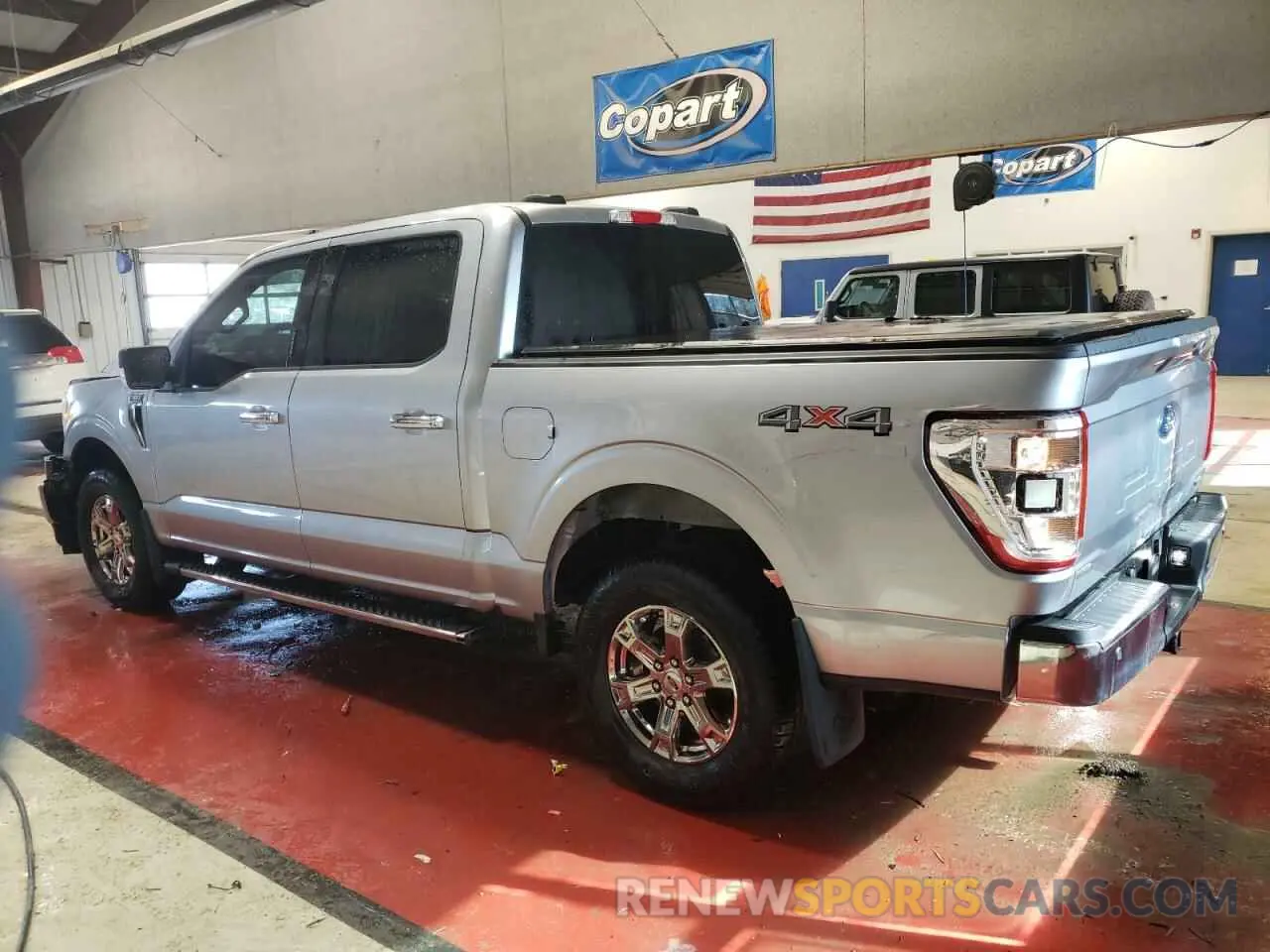 2 Photograph of a damaged car 1FTEW1EP7MFC86240 FORD F-150 2021