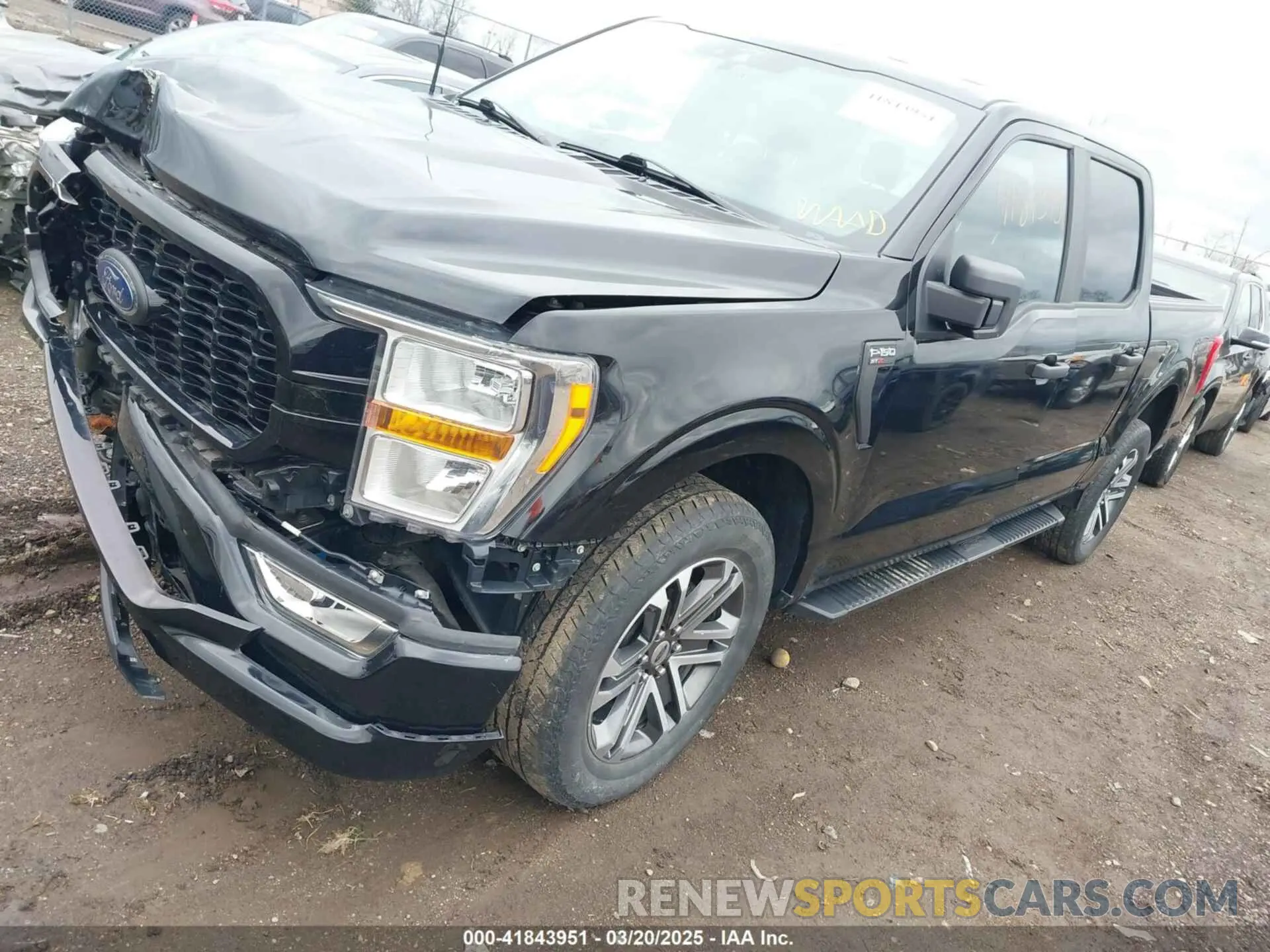2 Photograph of a damaged car 1FTEW1EP9MKE37070 FORD F-150 2021