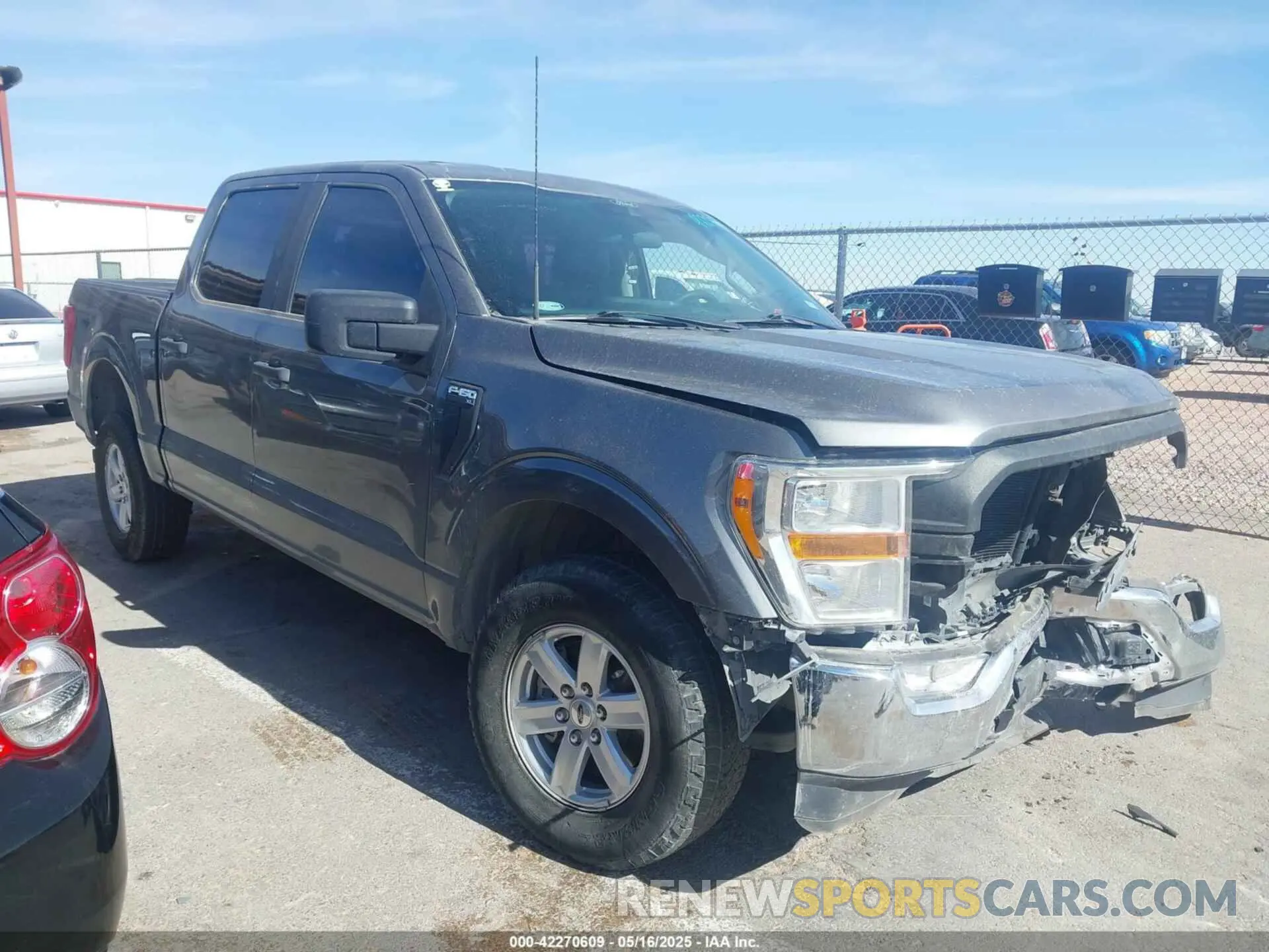 1 Фотография поврежденного автомобиля 1FTEW1EP9MKE39501 FORD F-150 2021