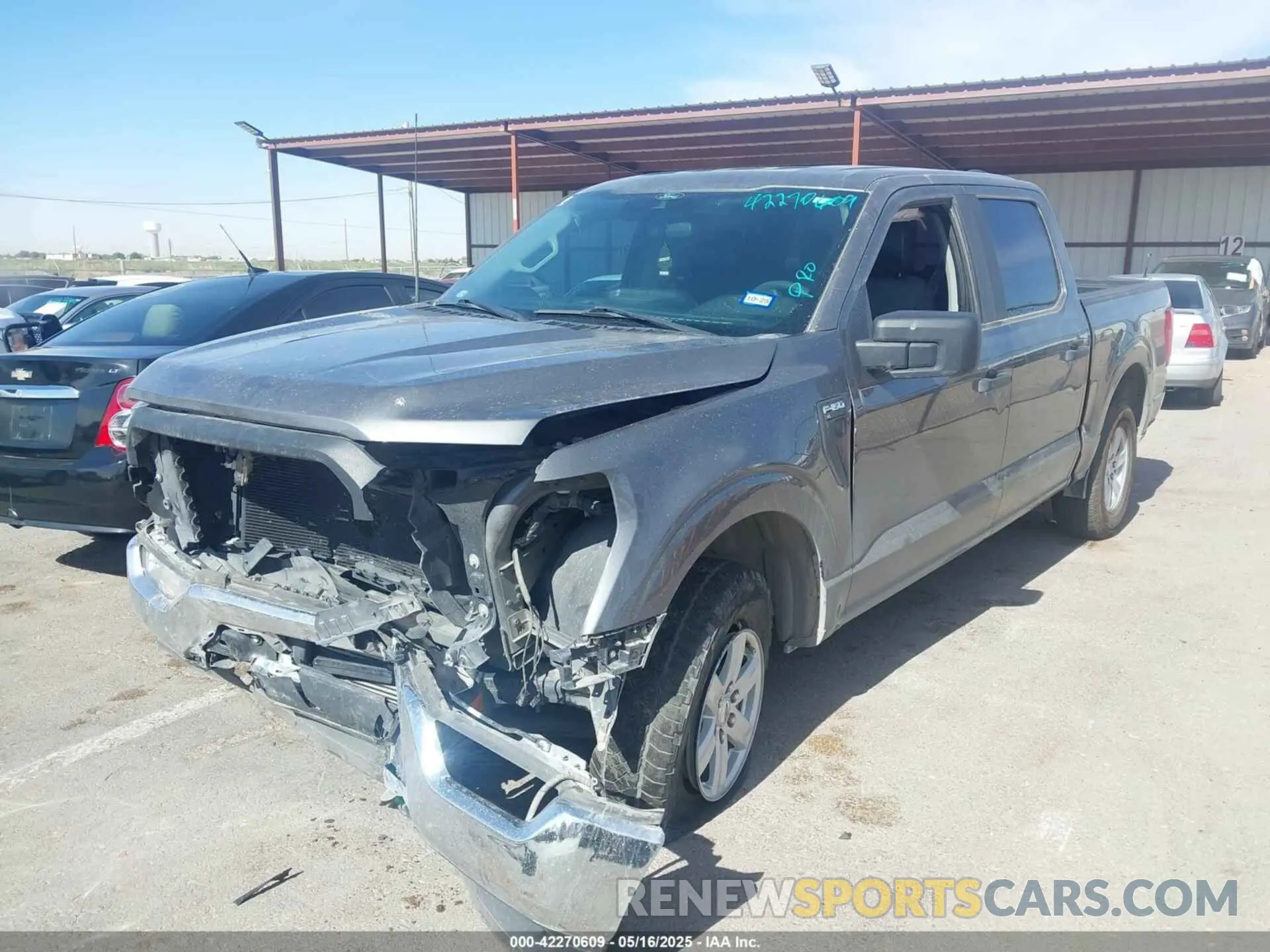 2 Фотография поврежденного автомобиля 1FTEW1EP9MKE39501 FORD F-150 2021