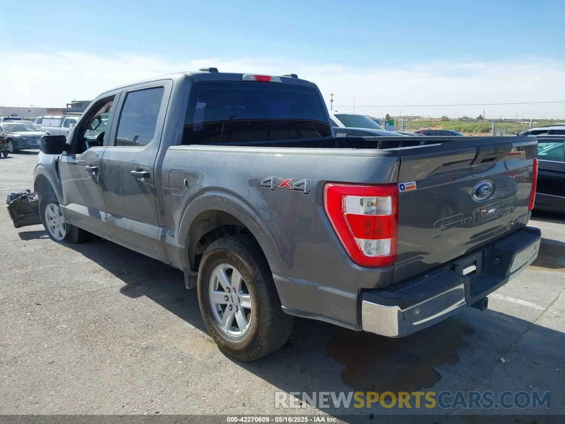 3 Фотография поврежденного автомобиля 1FTEW1EP9MKE39501 FORD F-150 2021