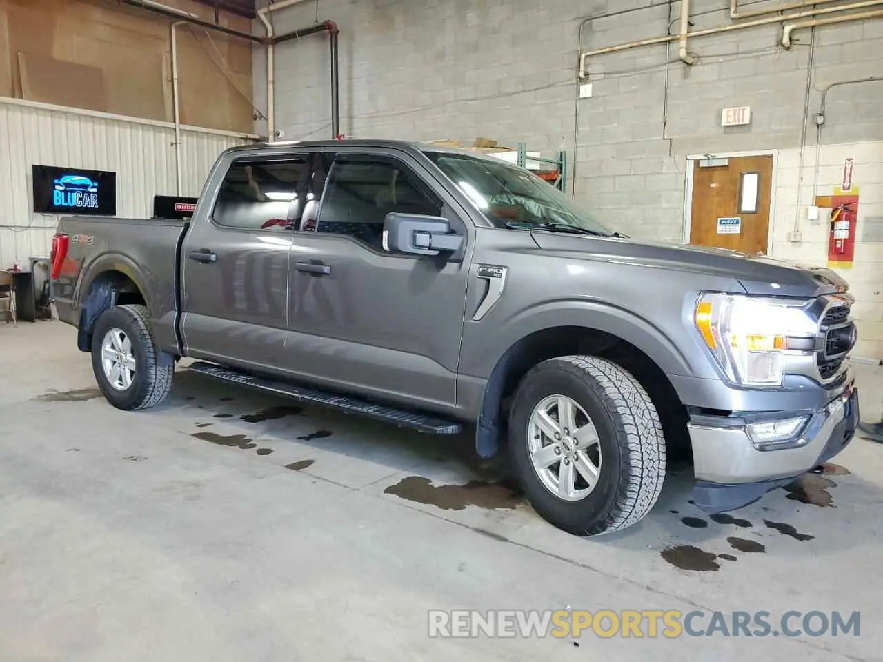 4 Фотография поврежденного автомобиля 1FTEW1EP9MKE76466 FORD F-150 2021