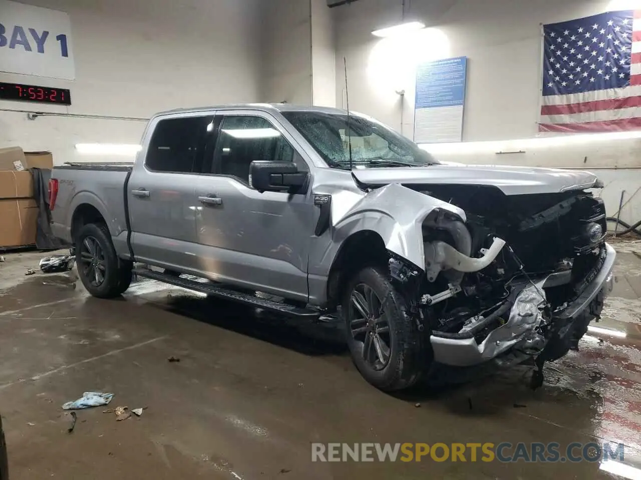 4 Фотография поврежденного автомобиля 1FTEW1EPXMKE73835 FORD F-150 2021