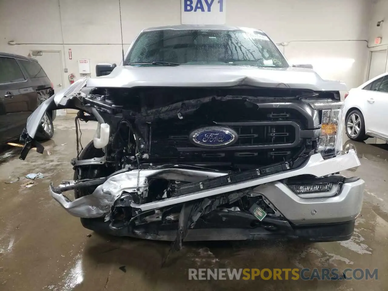5 Фотография поврежденного автомобиля 1FTEW1EPXMKE73835 FORD F-150 2021