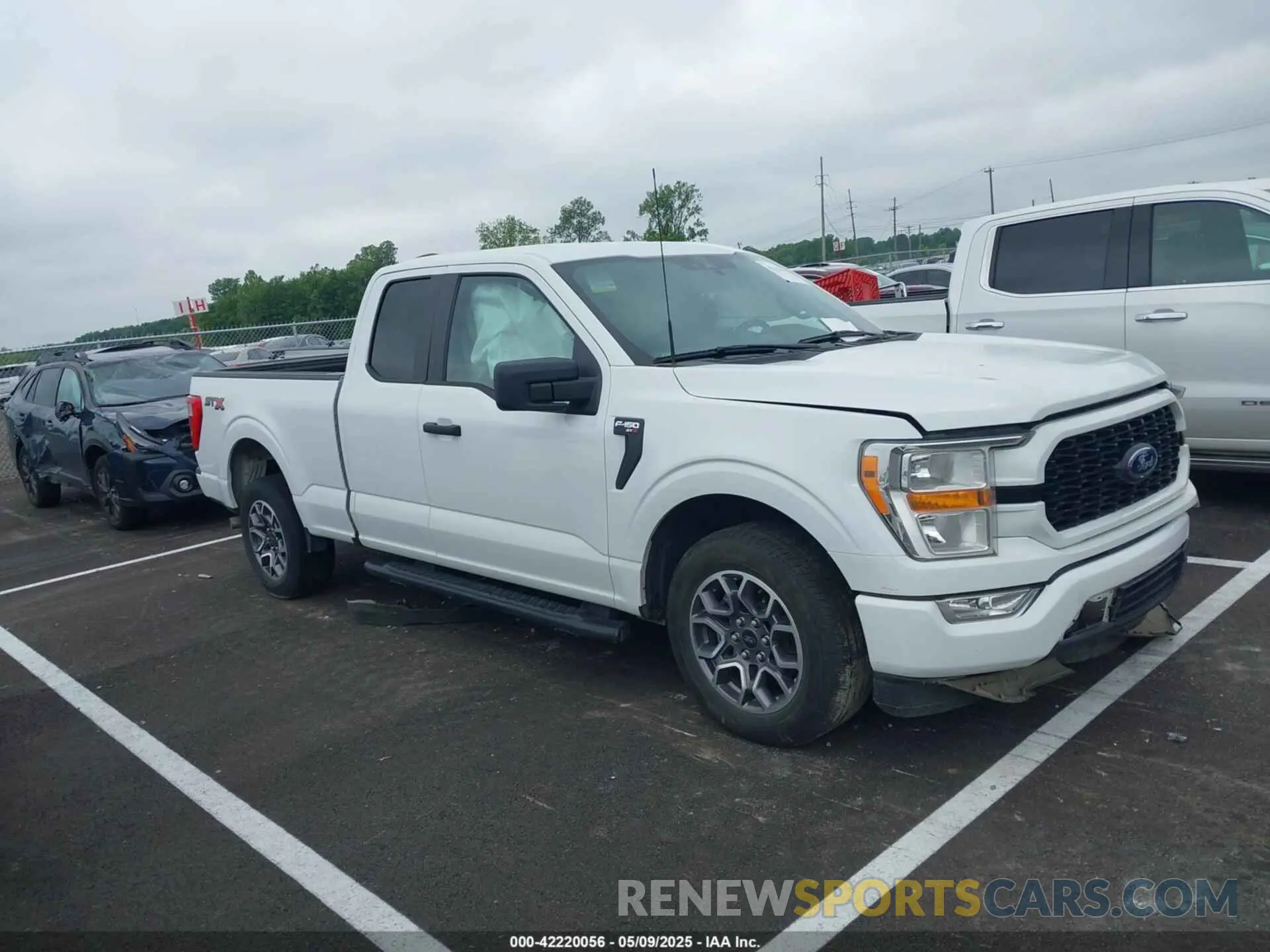 1 Фотография поврежденного автомобиля 1FTEX1C51MFD08456 FORD F-150 2021