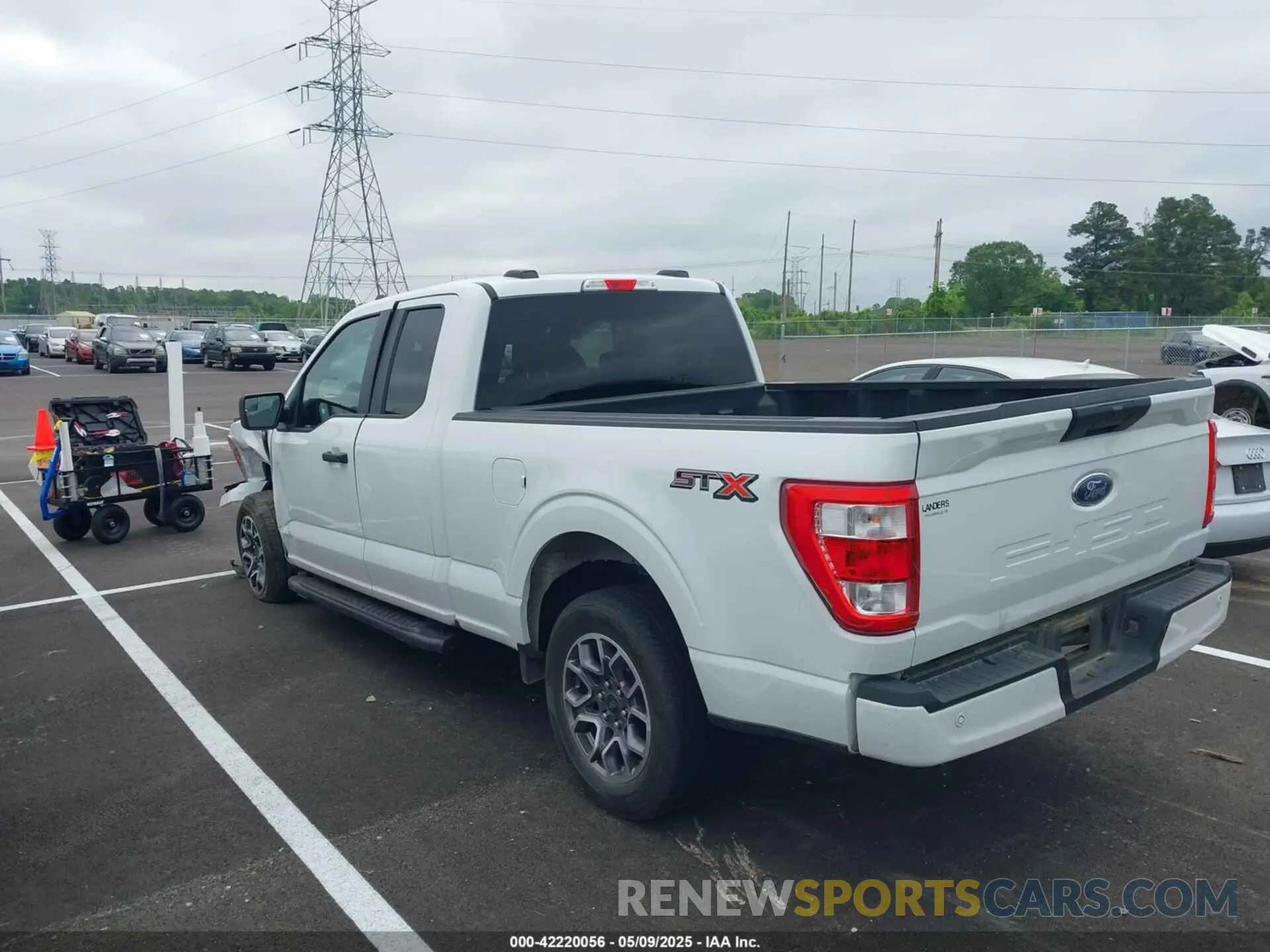 13 Фотография поврежденного автомобиля 1FTEX1C51MFD08456 FORD F-150 2021