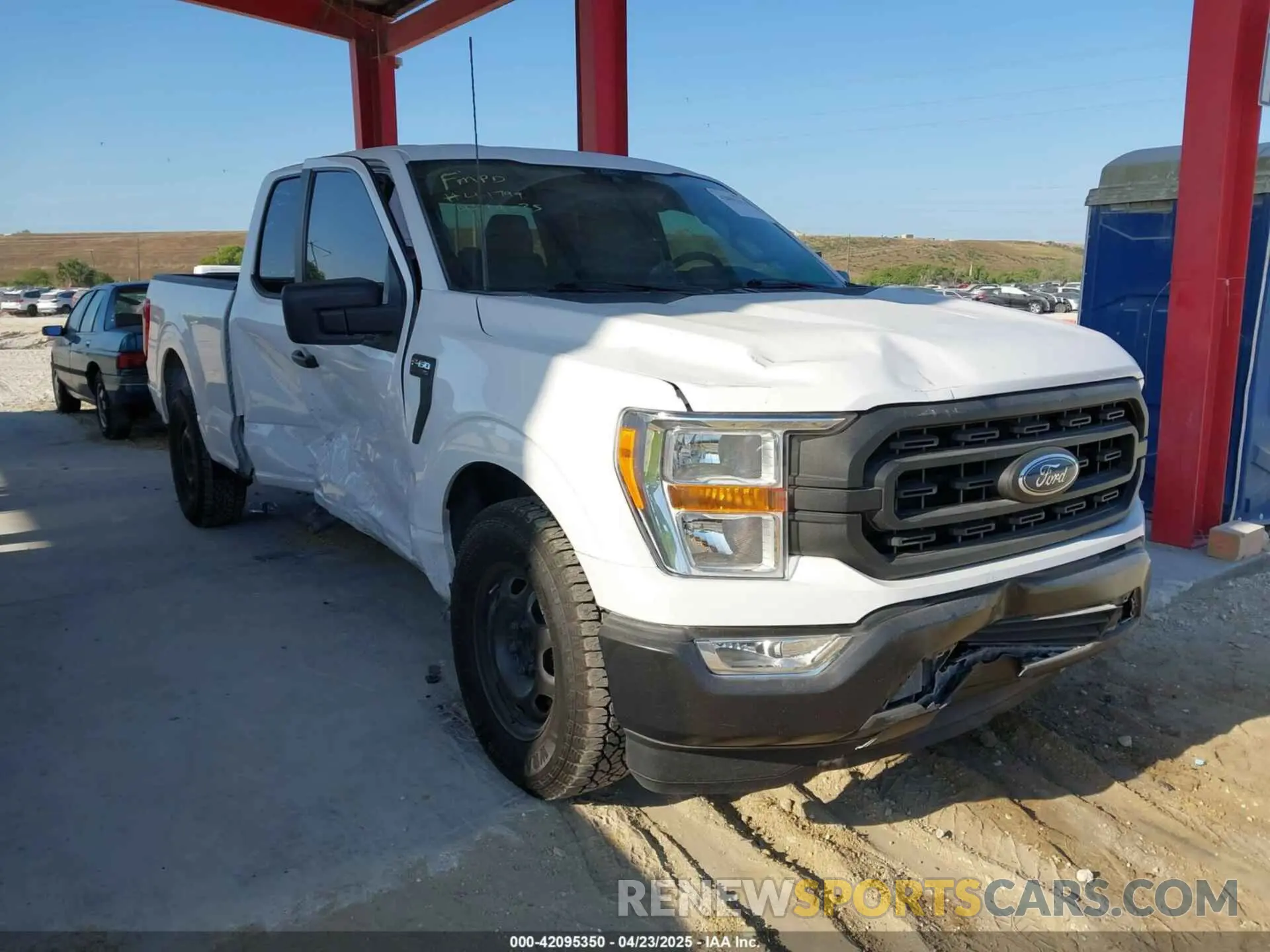 1 Фотография поврежденного автомобиля 1FTEX1C56MKE47893 FORD F-150 2021