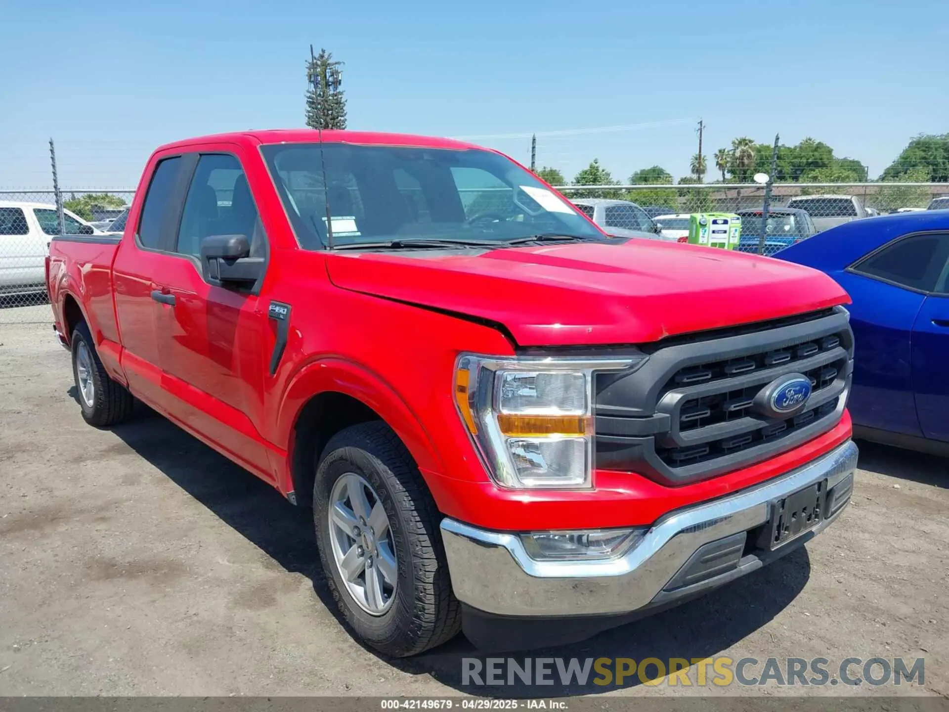 13 Фотография поврежденного автомобиля 1FTEX1C82MKE57427 FORD F-150 2021