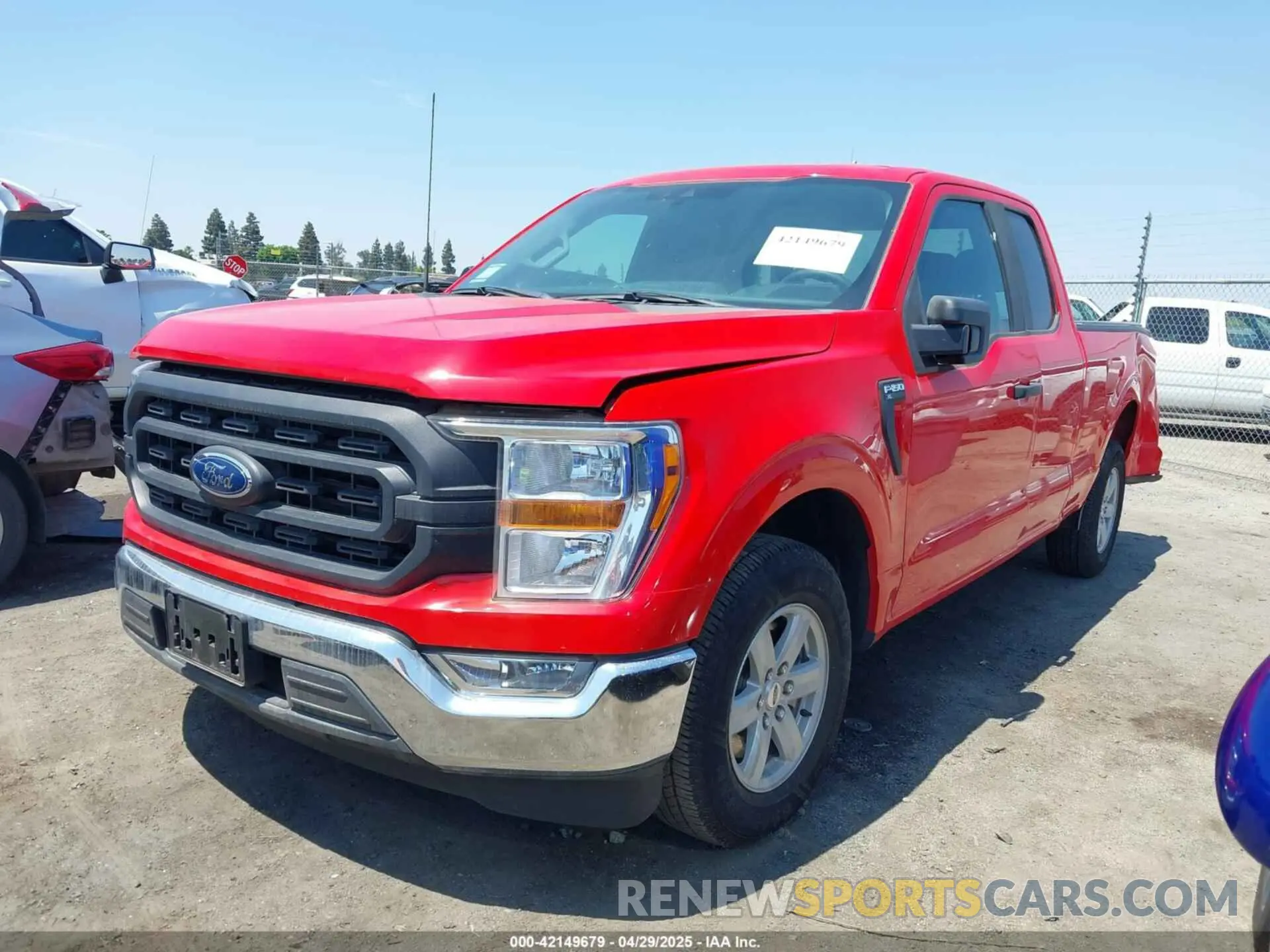 14 Фотография поврежденного автомобиля 1FTEX1C82MKE57427 FORD F-150 2021