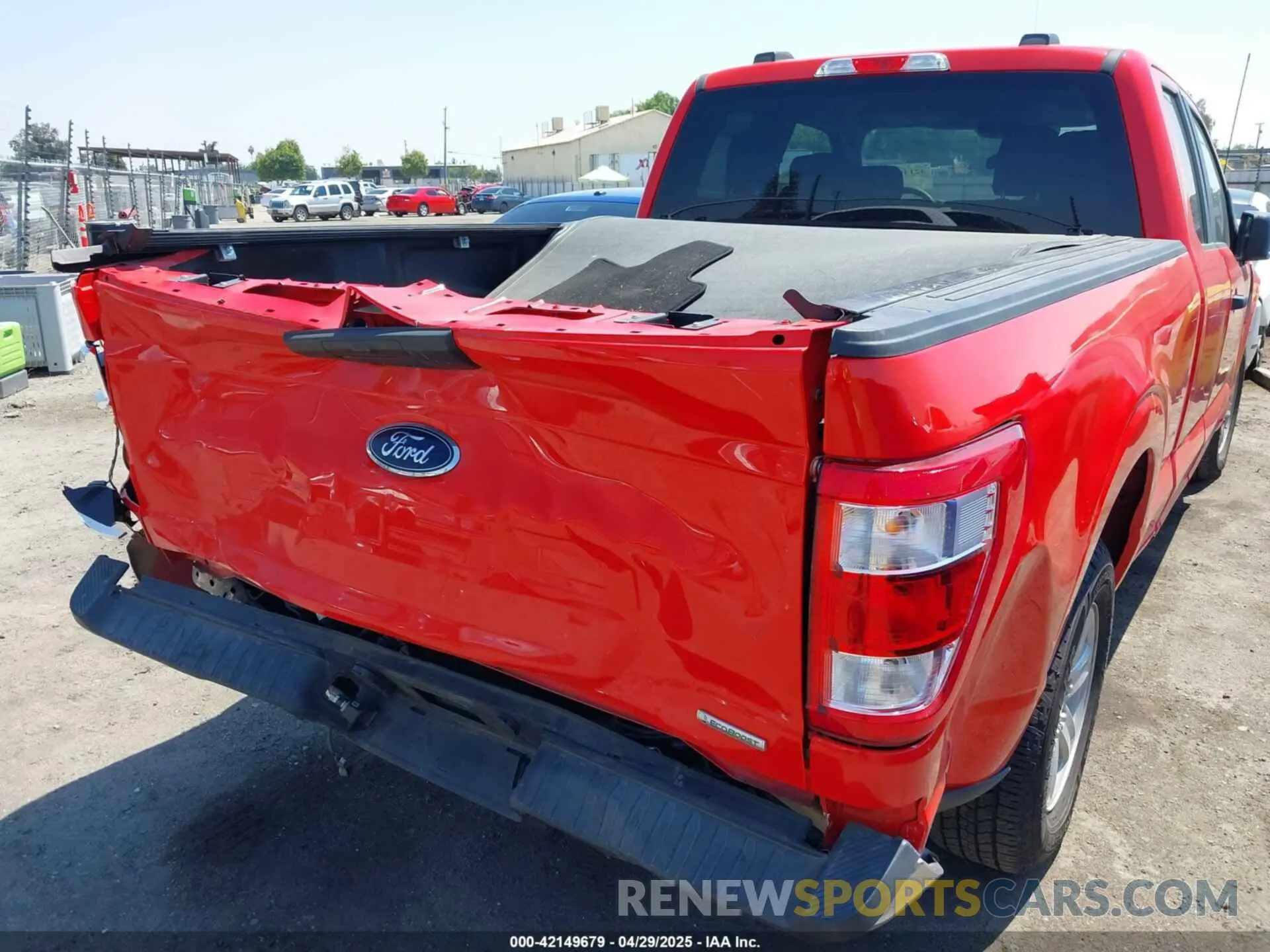 6 Фотография поврежденного автомобиля 1FTEX1C82MKE57427 FORD F-150 2021