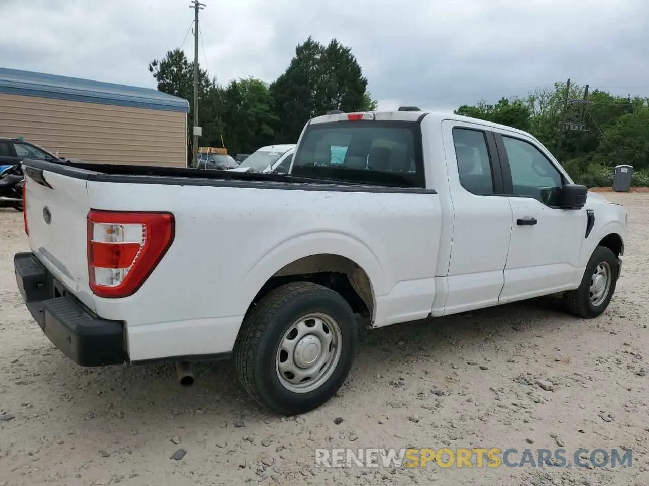 3 Фотография поврежденного автомобиля 1FTEX1CB2MKD30365 FORD F-150 2021