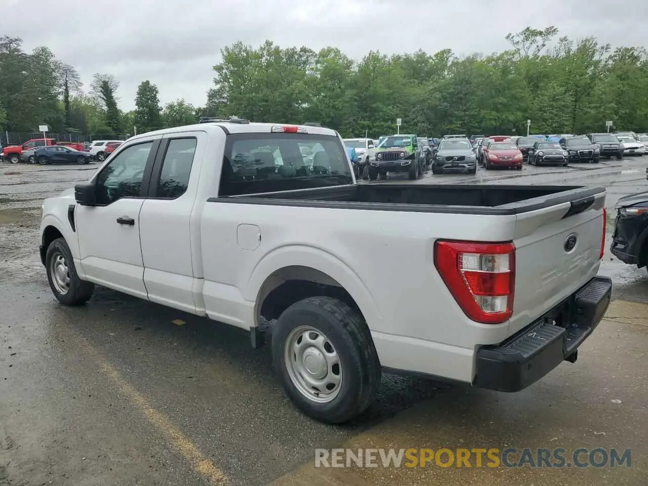 2 Photograph of a damaged car 1FTEX1CB3MKD68381 FORD F-150 2021