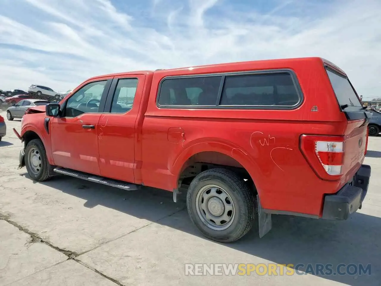 2 Фотография поврежденного автомобиля 1FTEX1CB3MKF13161 FORD F-150 2021