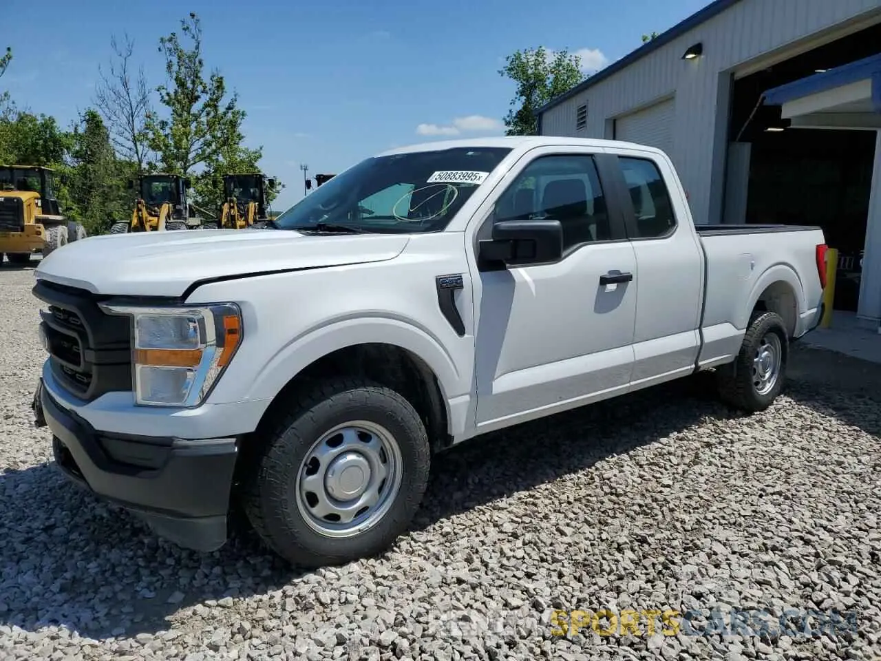 1 Photograph of a damaged car 1FTEX1CB5MKE66151 FORD F-150 2021
