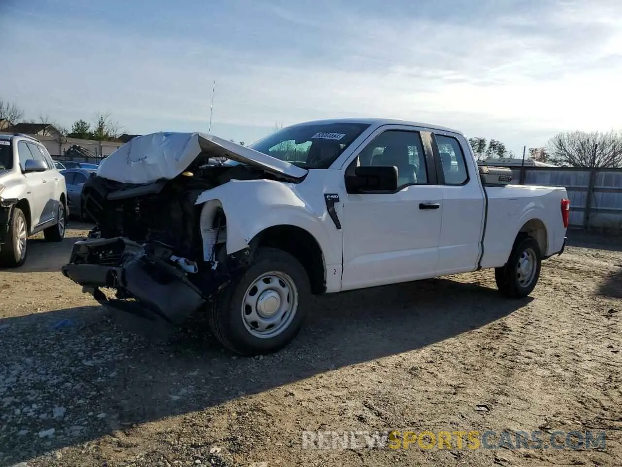1 Photograph of a damaged car 1FTEX1CB6MKD10216 FORD F-150 2021