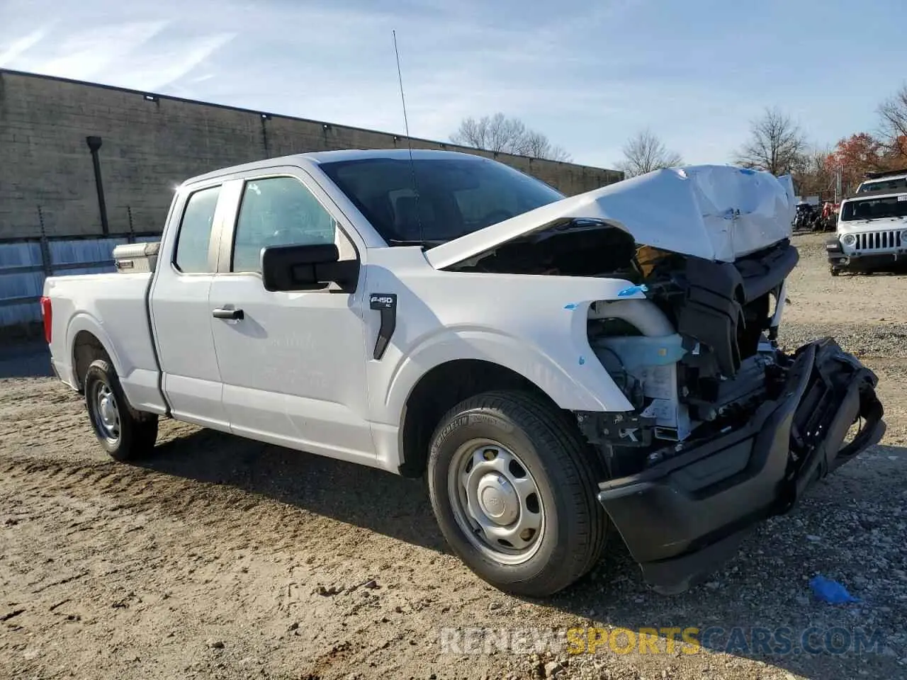 4 Photograph of a damaged car 1FTEX1CB6MKD10216 FORD F-150 2021