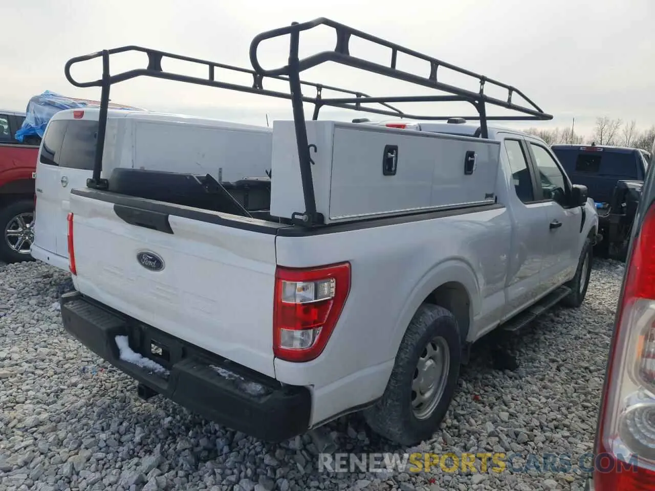 3 Фотография поврежденного автомобиля 1FTEX1CP1MKF01165 FORD F-150 2021