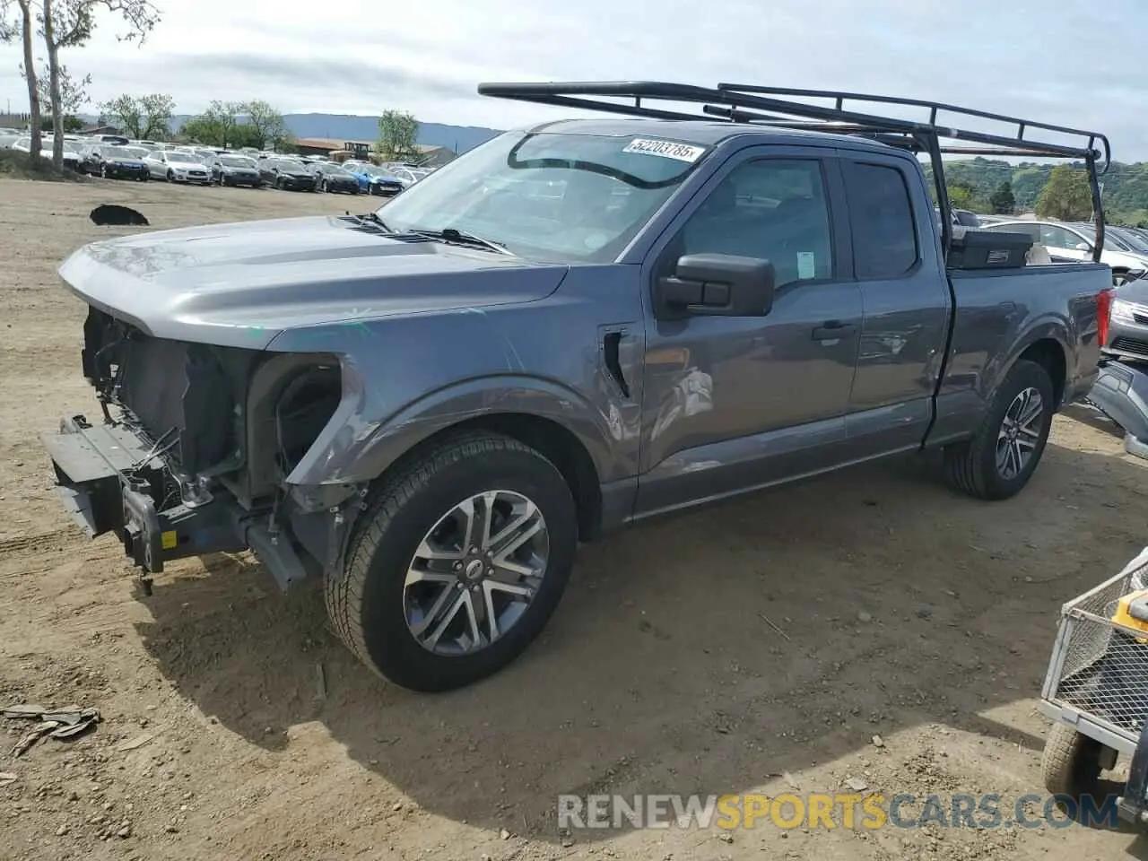 1 Photograph of a damaged car 1FTEX1CP3MKD17894 FORD F-150 2021