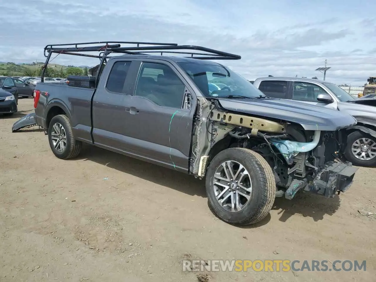 4 Photograph of a damaged car 1FTEX1CP3MKD17894 FORD F-150 2021