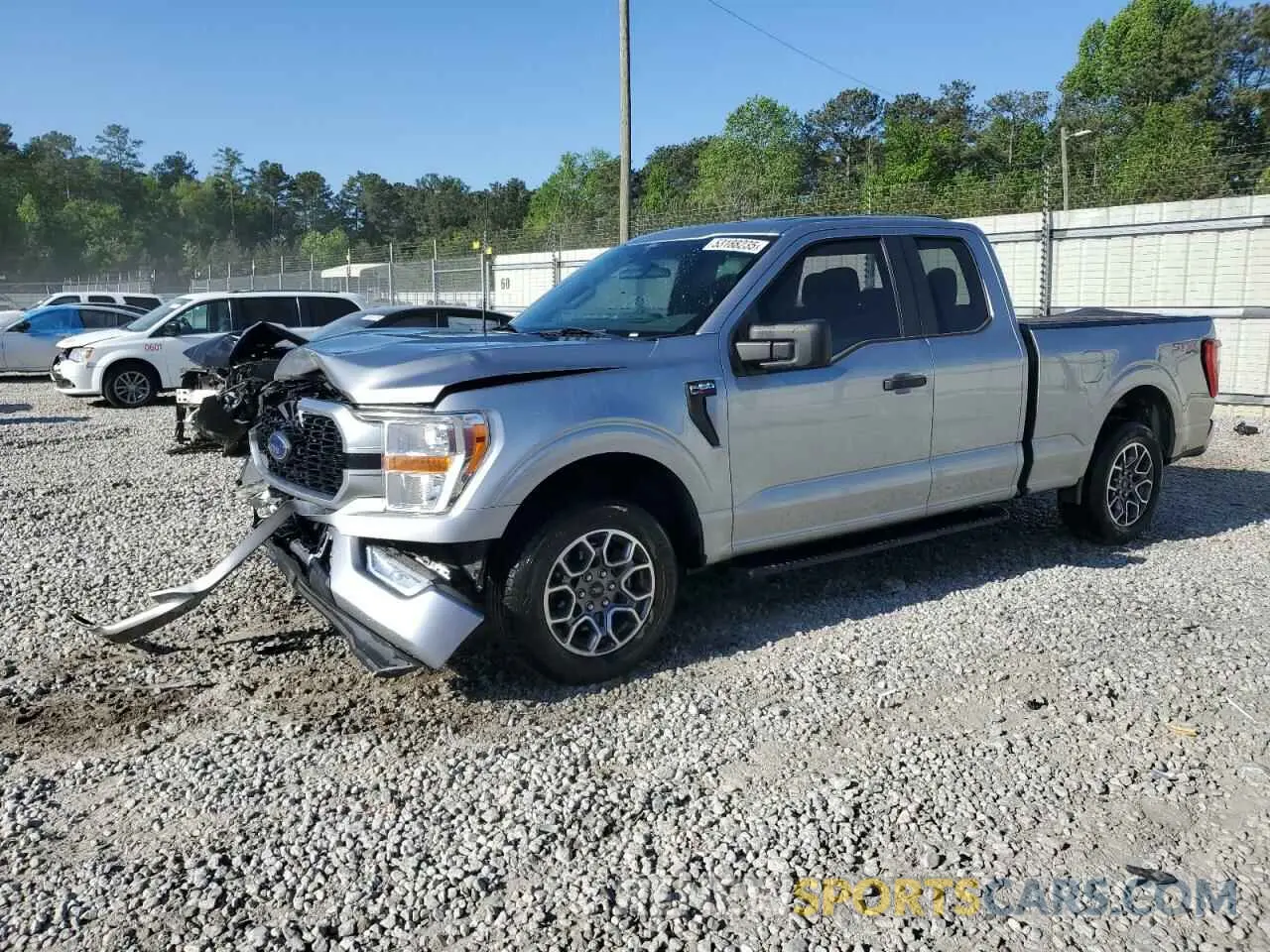 1 Photograph of a damaged car 1FTEX1CP5MKE62550 FORD F-150 2021