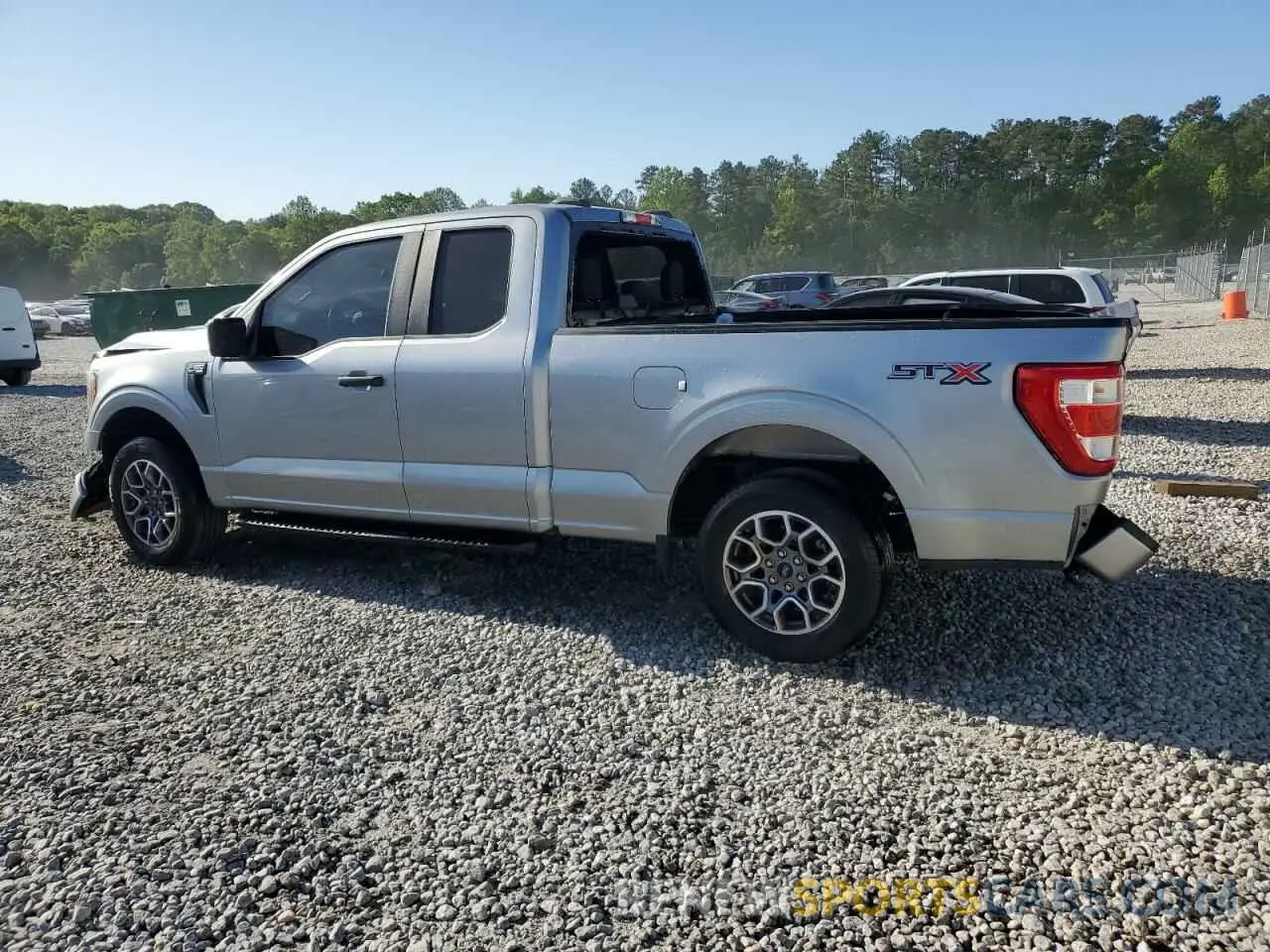 2 Photograph of a damaged car 1FTEX1CP5MKE62550 FORD F-150 2021