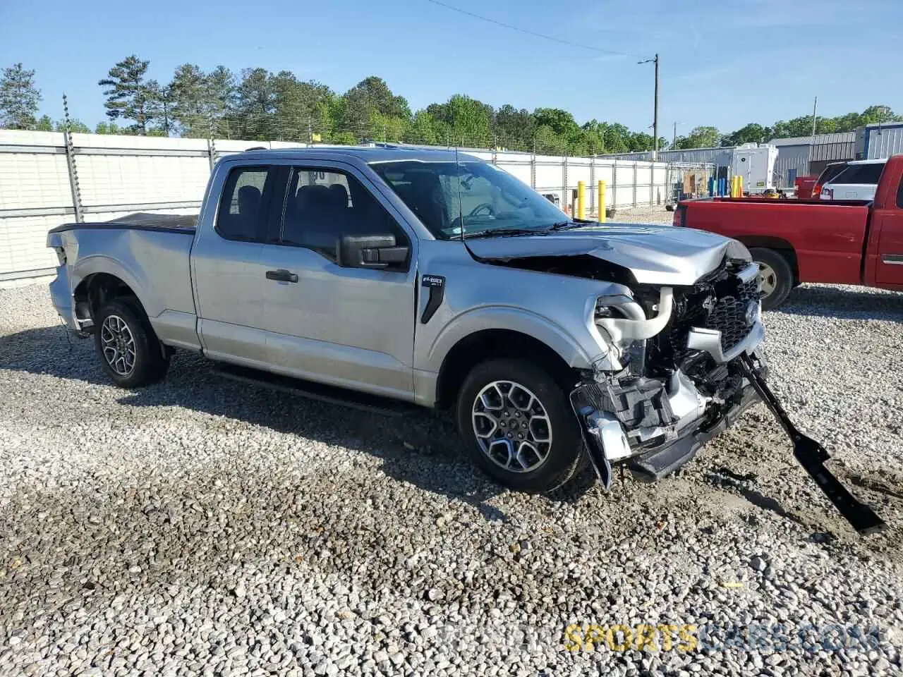 4 Photograph of a damaged car 1FTEX1CP5MKE62550 FORD F-150 2021