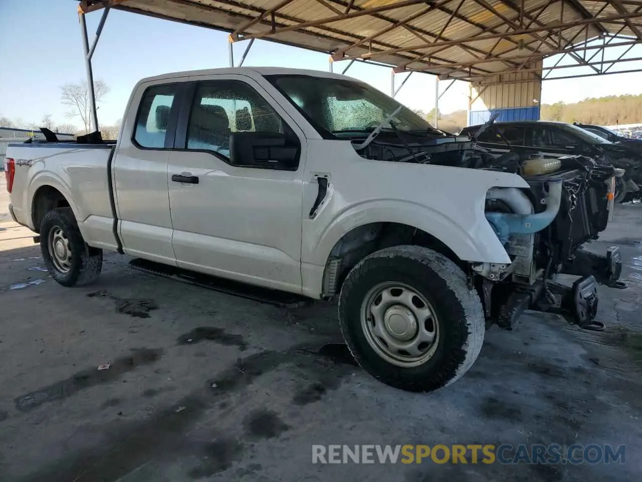 4 Photograph of a damaged car 1FTEX1EB0MKE46113 FORD F-150 2021