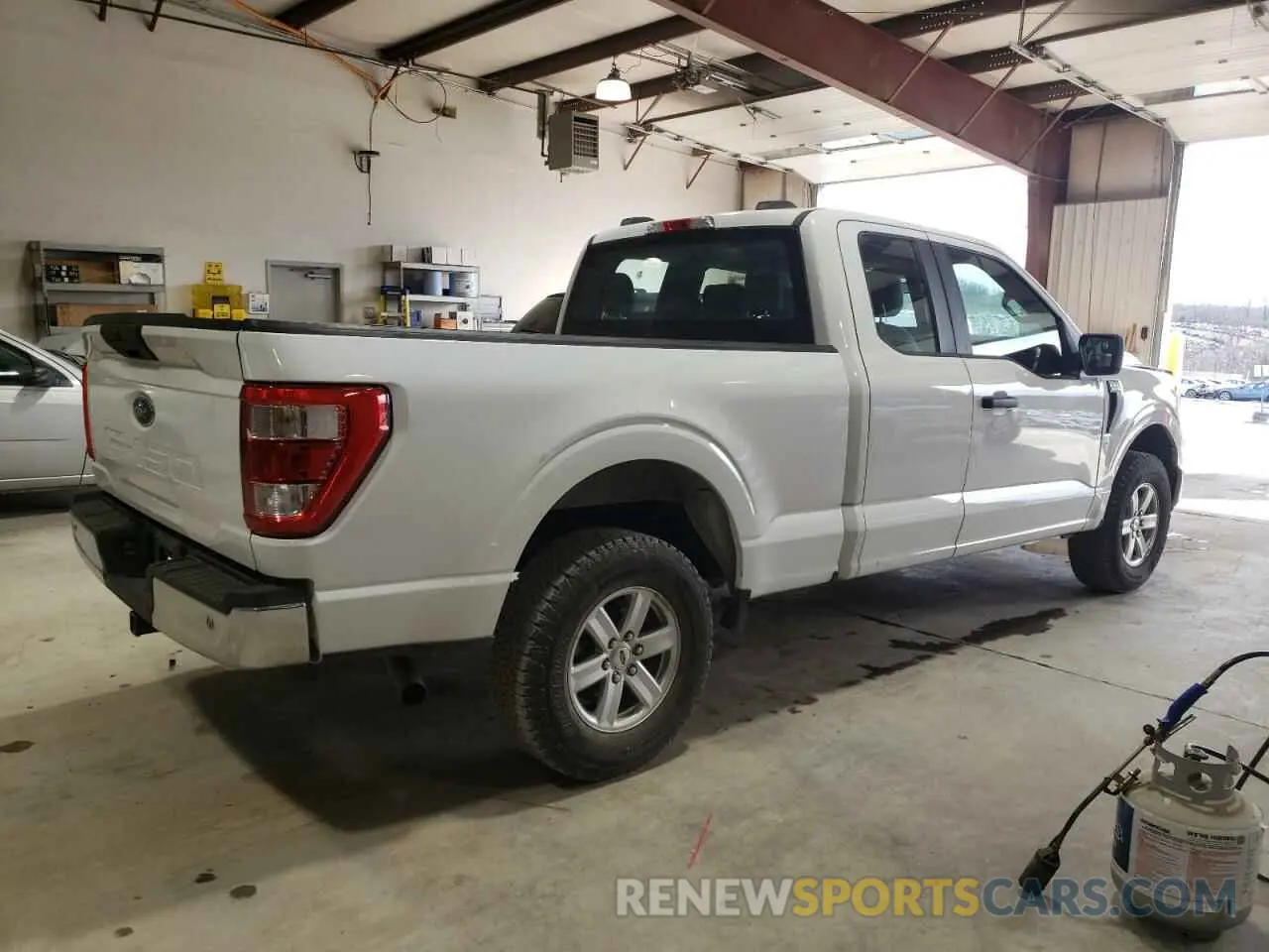 3 Фотография поврежденного автомобиля 1FTEX1EB1MFA67047 FORD F-150 2021