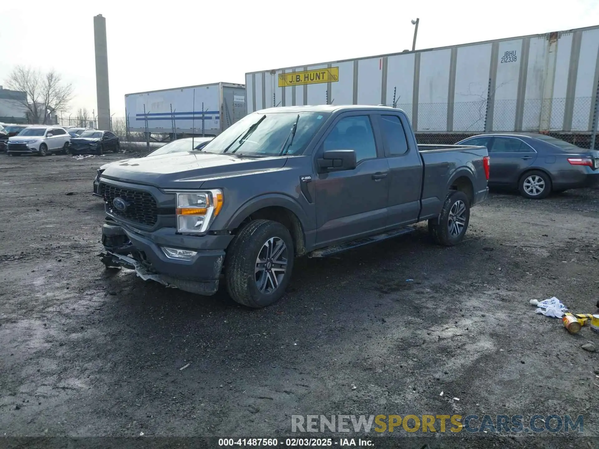 2 Фотография поврежденного автомобиля 1FTEX1EP7MKE31474 FORD F-150 2021