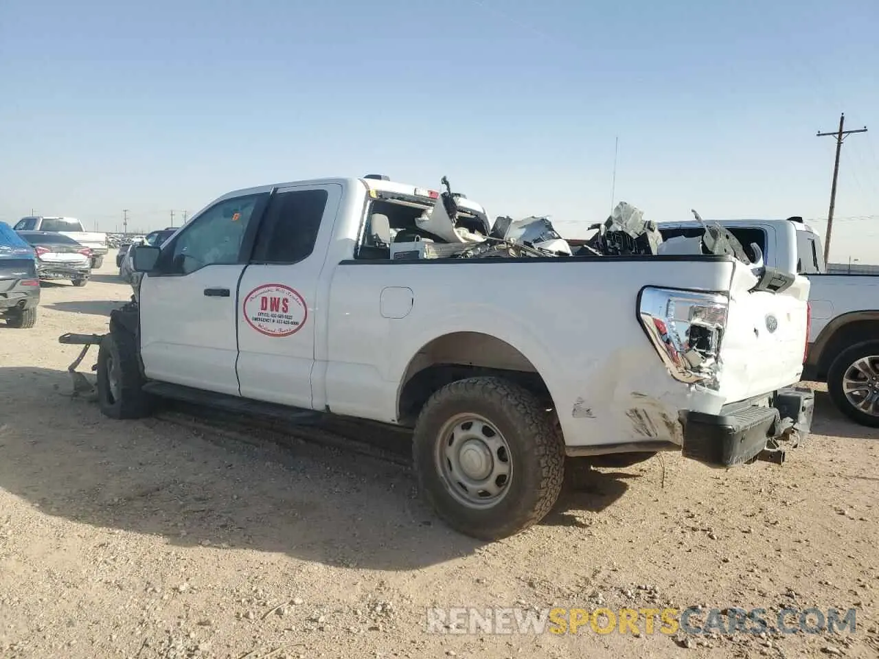 2 Photograph of a damaged car 1FTEX1EP7MKE56889 FORD F-150 2021