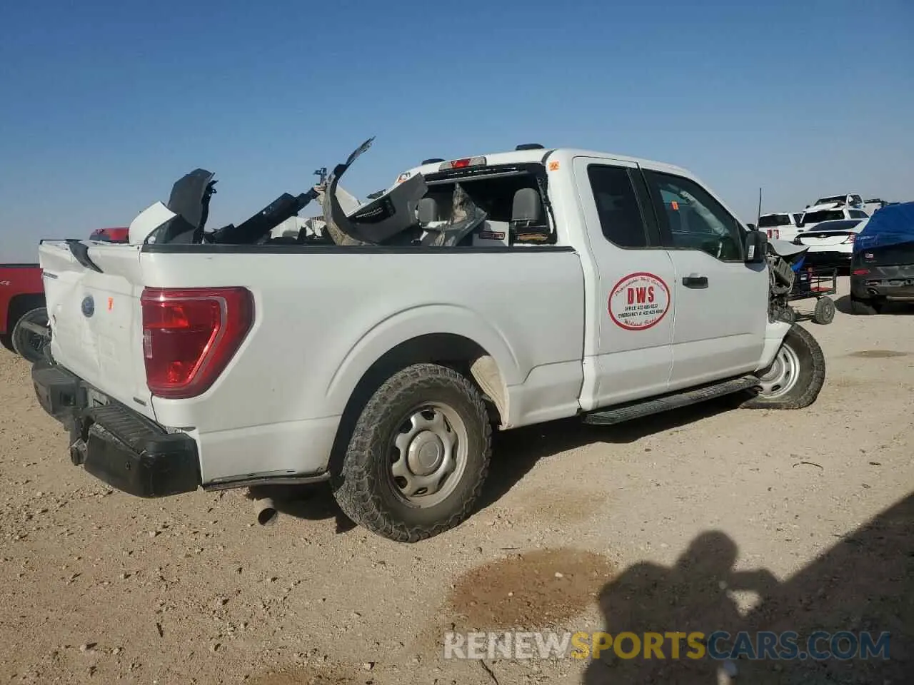 3 Photograph of a damaged car 1FTEX1EP7MKE56889 FORD F-150 2021