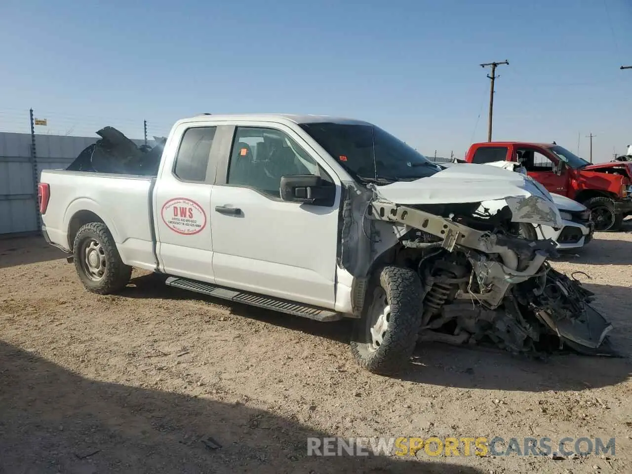 4 Photograph of a damaged car 1FTEX1EP7MKE56889 FORD F-150 2021
