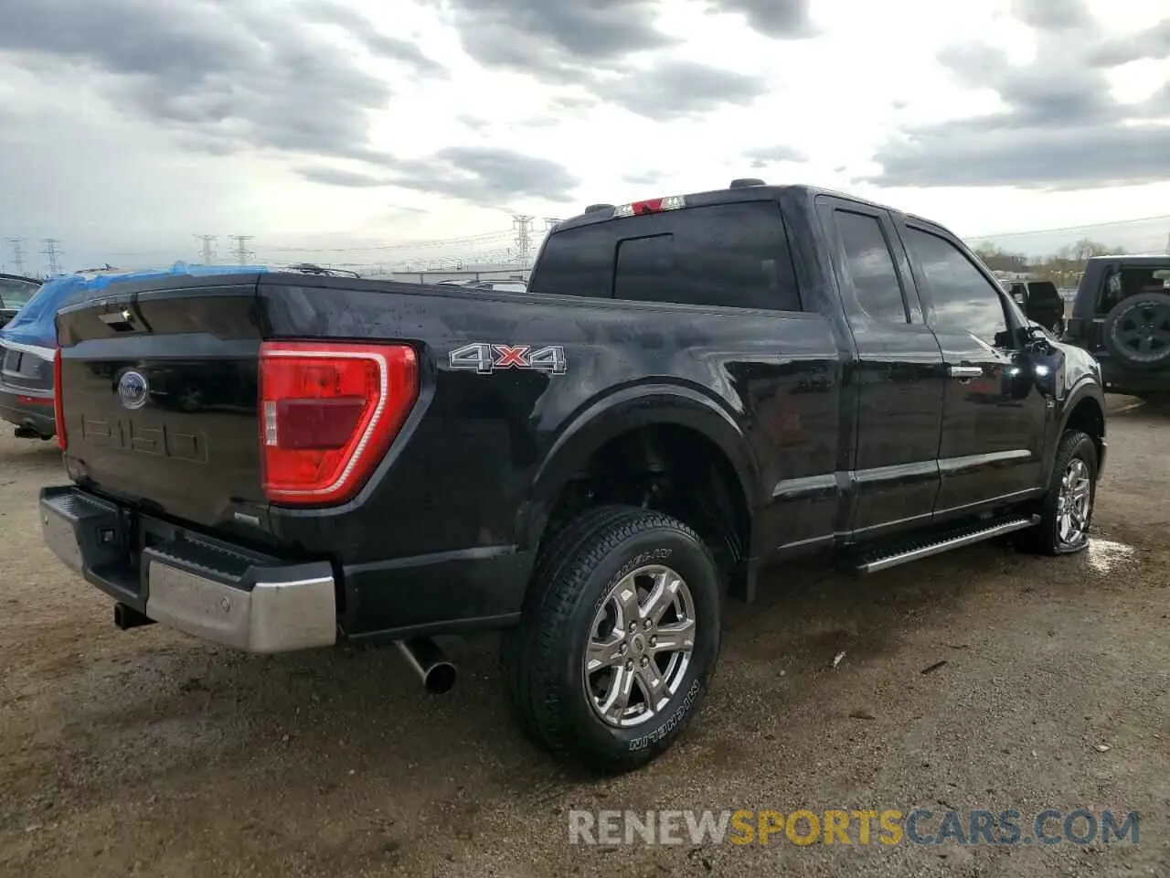 3 Фотография поврежденного автомобиля 1FTEX1EP8MKD40651 FORD F-150 2021