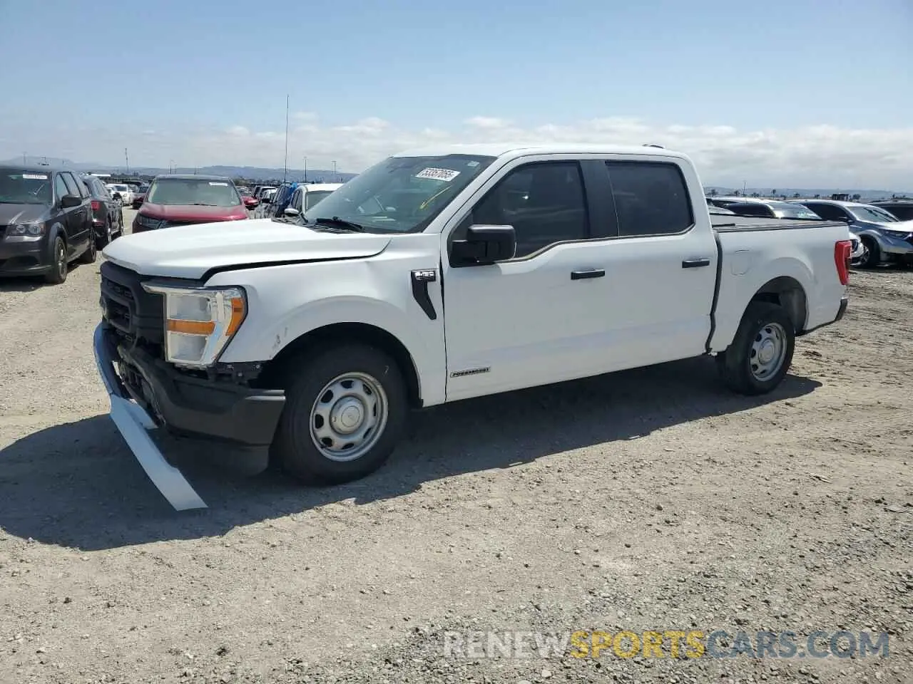 1 Photograph of a damaged car 1FTFW1CD3MFA73346 FORD F-150 2021
