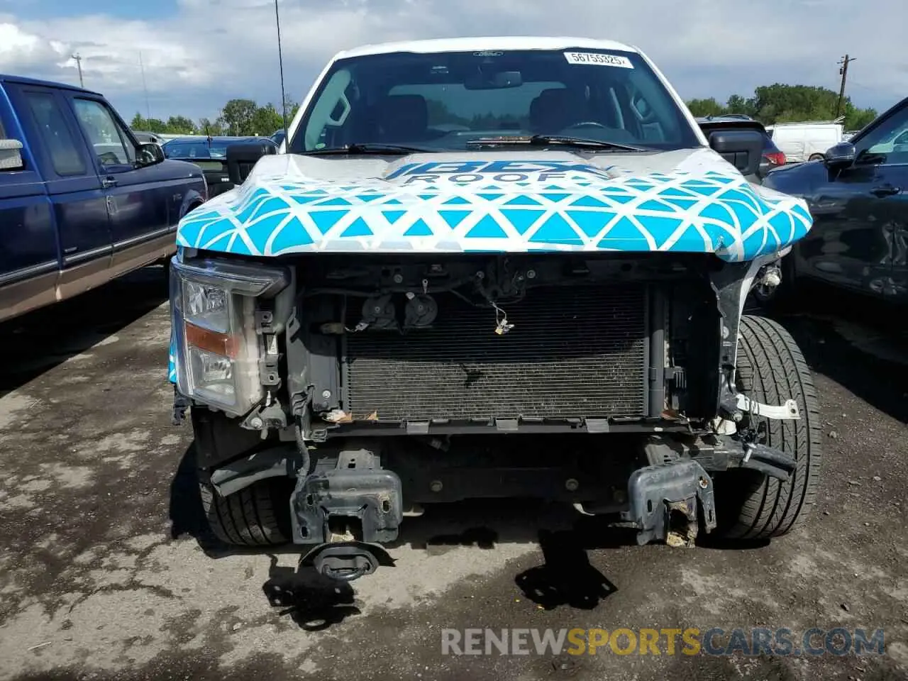 5 Photograph of a damaged car 1FTFW1E50MFB96026 FORD F-150 2021