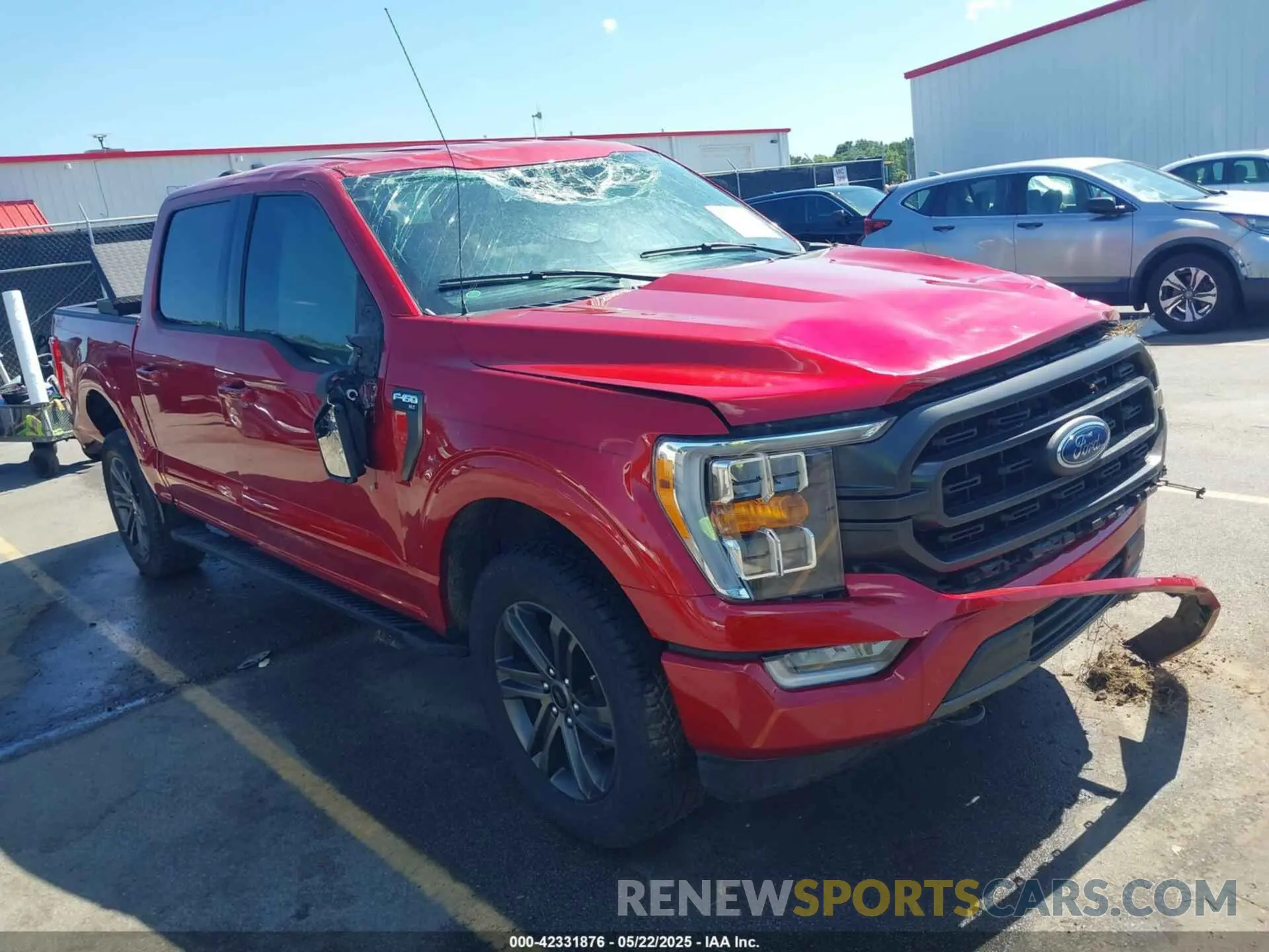 1 Photograph of a damaged car 1FTFW1E51MFA01972 FORD F-150 2021