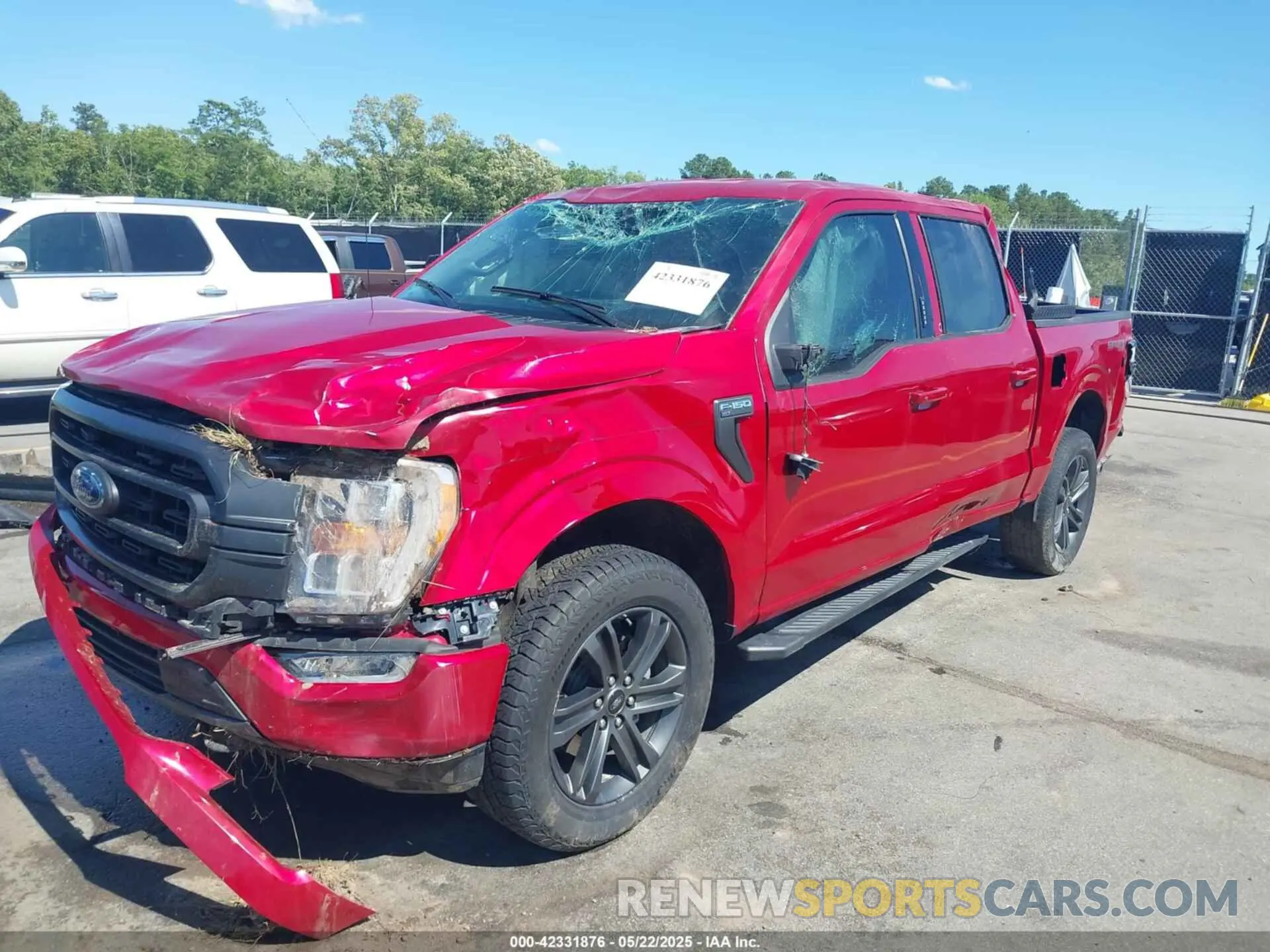 2 Photograph of a damaged car 1FTFW1E51MFA01972 FORD F-150 2021