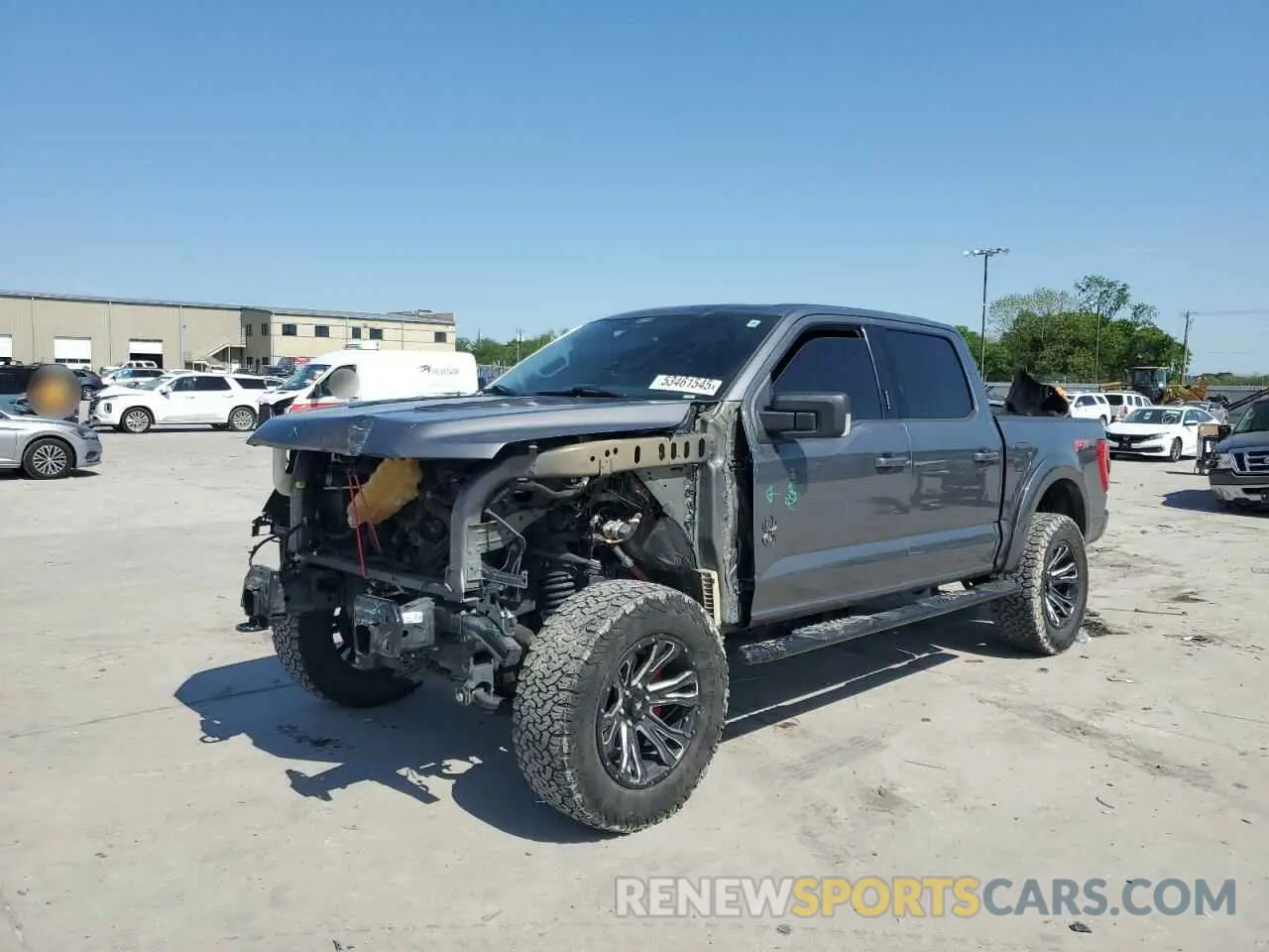 1 Photograph of a damaged car 1FTFW1E51MFA55062 FORD F-150 2021