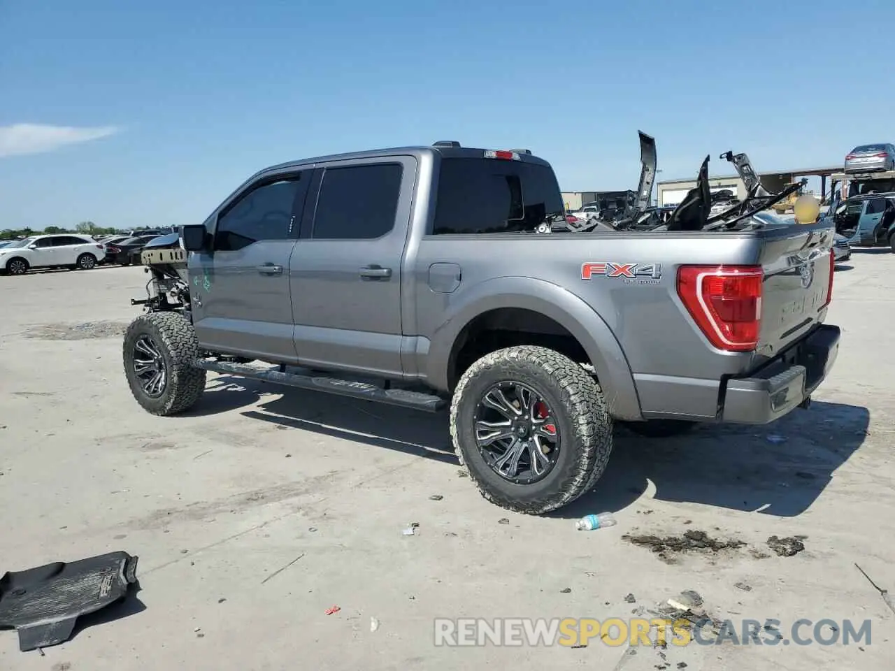 2 Photograph of a damaged car 1FTFW1E51MFA55062 FORD F-150 2021