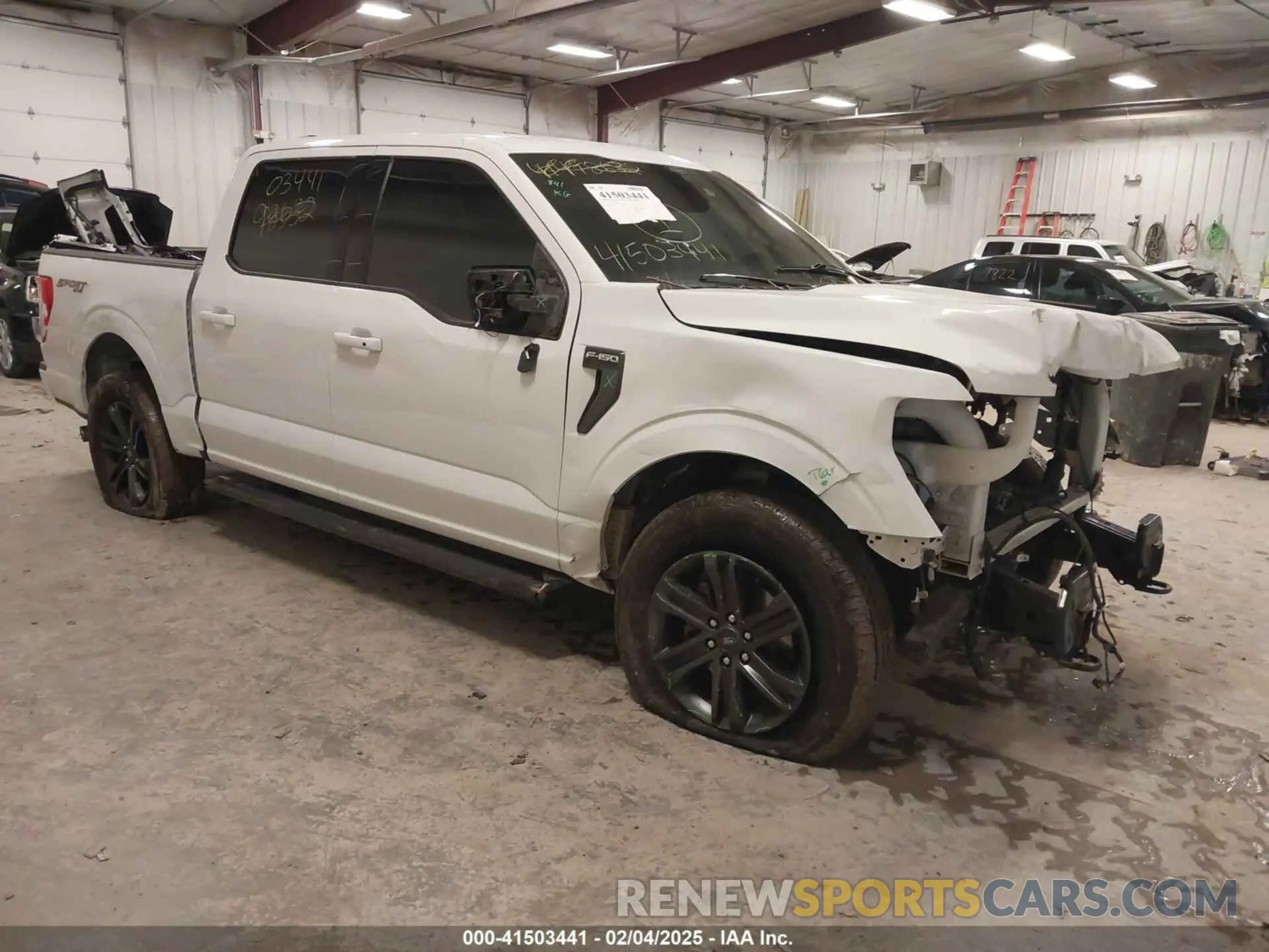 1 Photograph of a damaged car 1FTFW1E51MFC25971 FORD F-150 2021