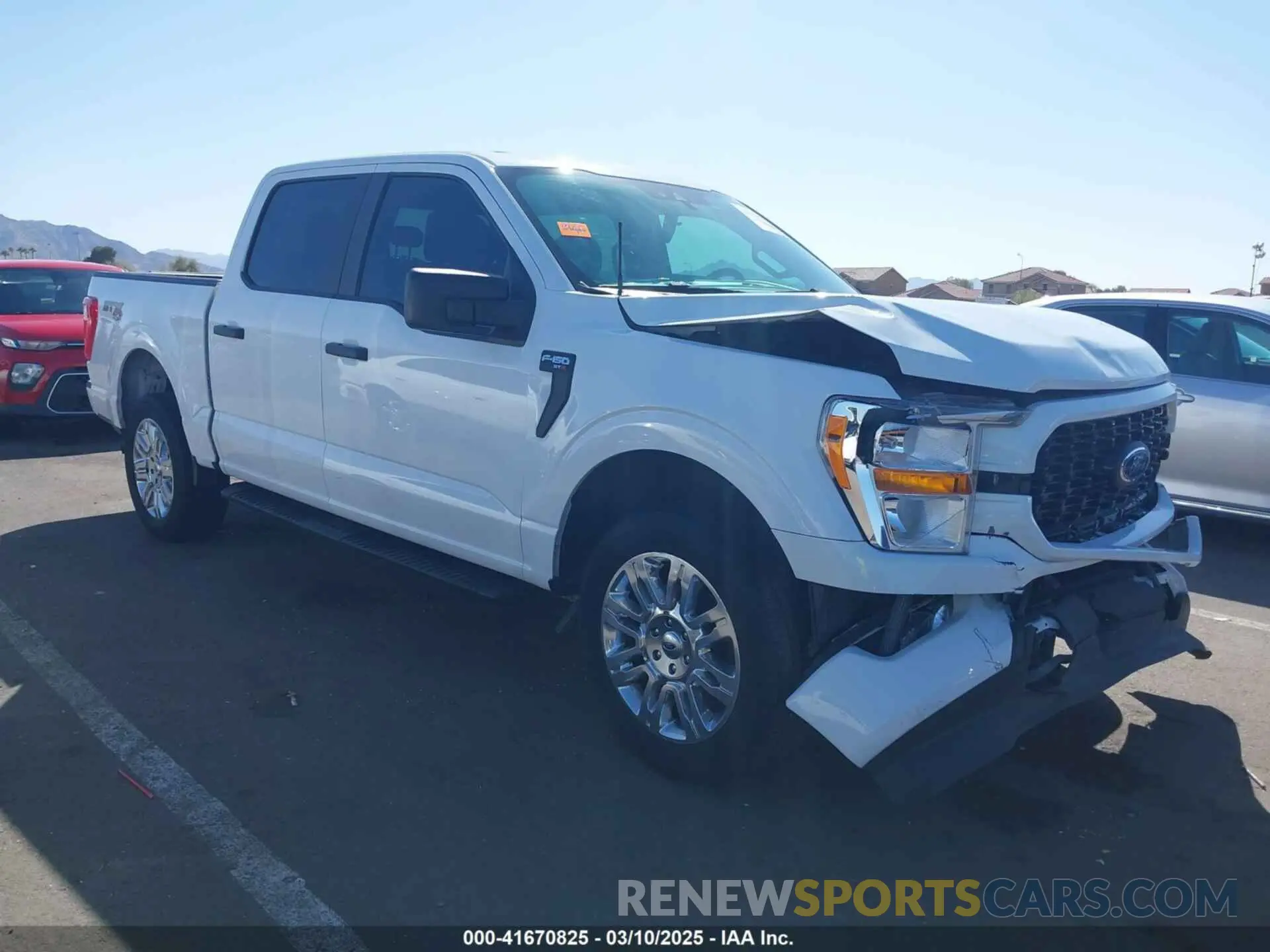 1 Photograph of a damaged car 1FTFW1E51MKD26144 FORD F-150 2021