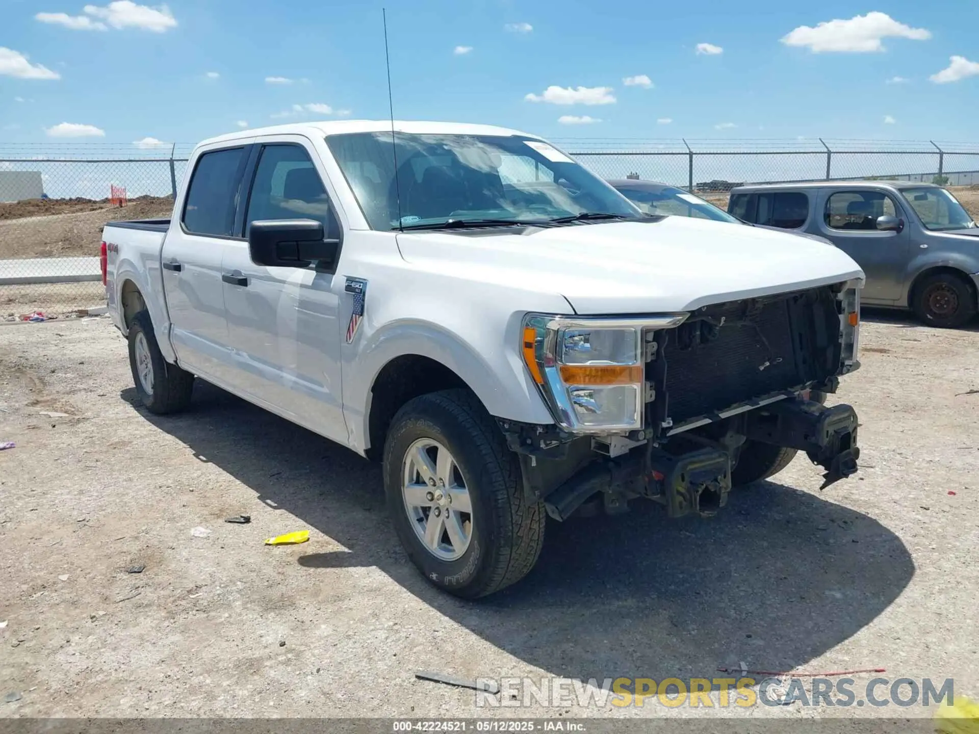 1 Photograph of a damaged car 1FTFW1E51MKD60861 FORD F-150 2021