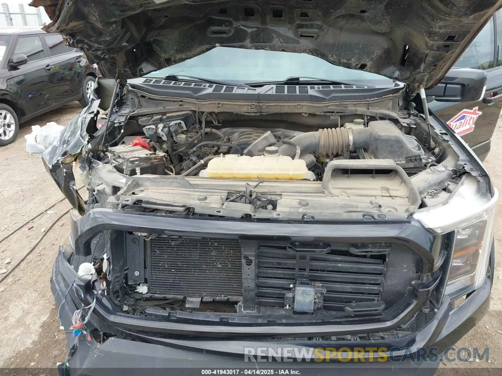 10 Photograph of a damaged car 1FTFW1E51MKF07972 FORD F-150 2021