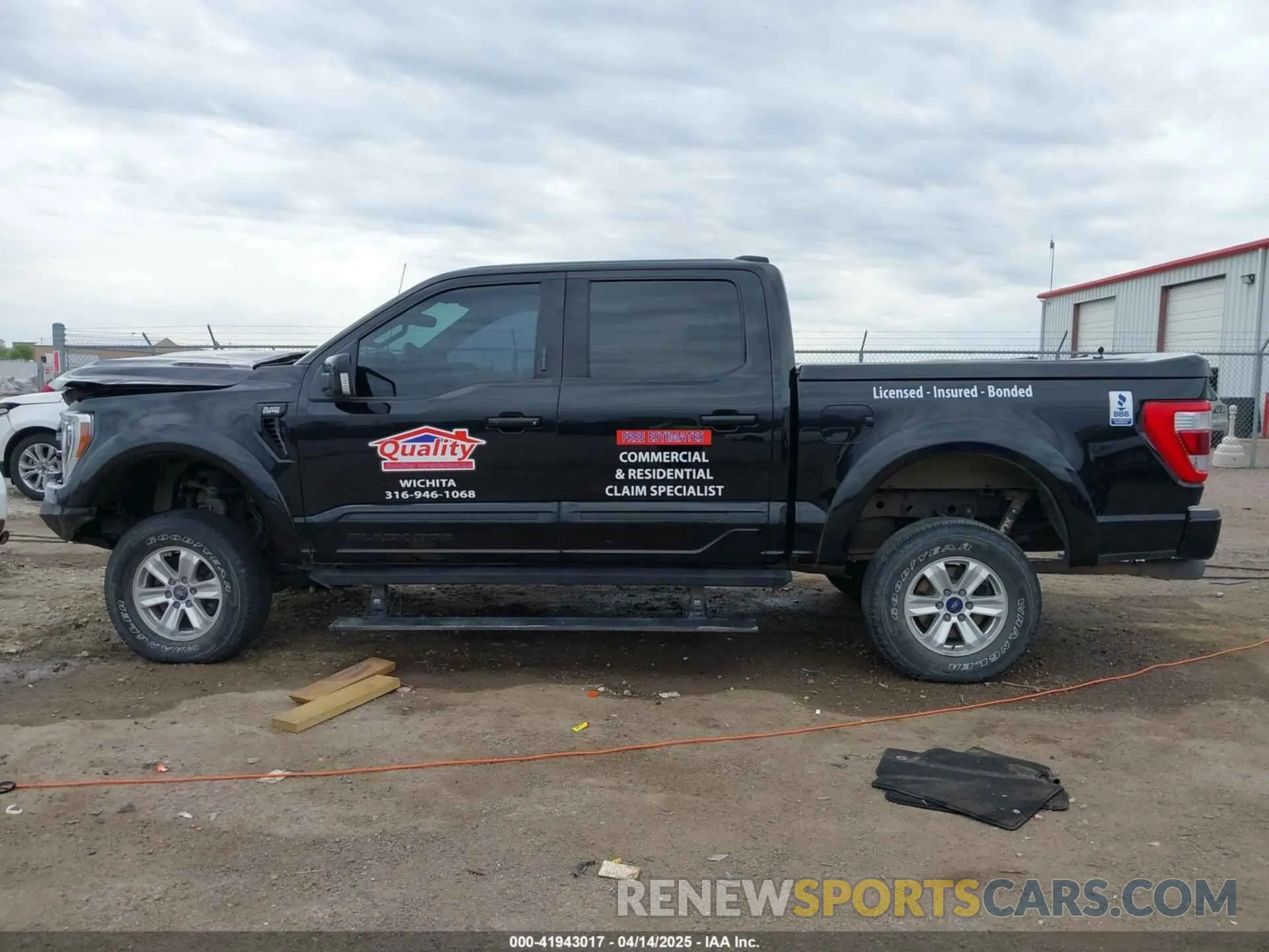 14 Photograph of a damaged car 1FTFW1E51MKF07972 FORD F-150 2021