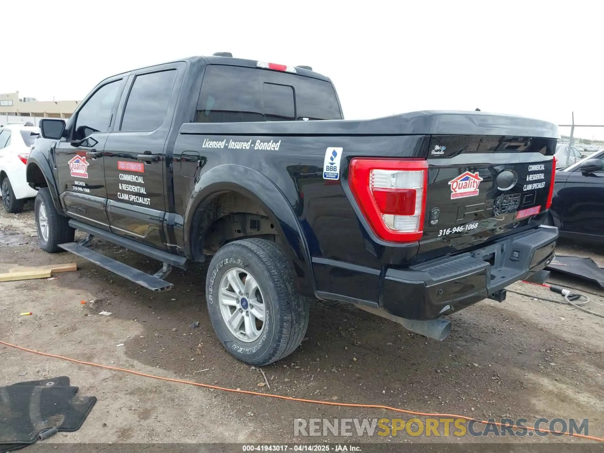 3 Photograph of a damaged car 1FTFW1E51MKF07972 FORD F-150 2021