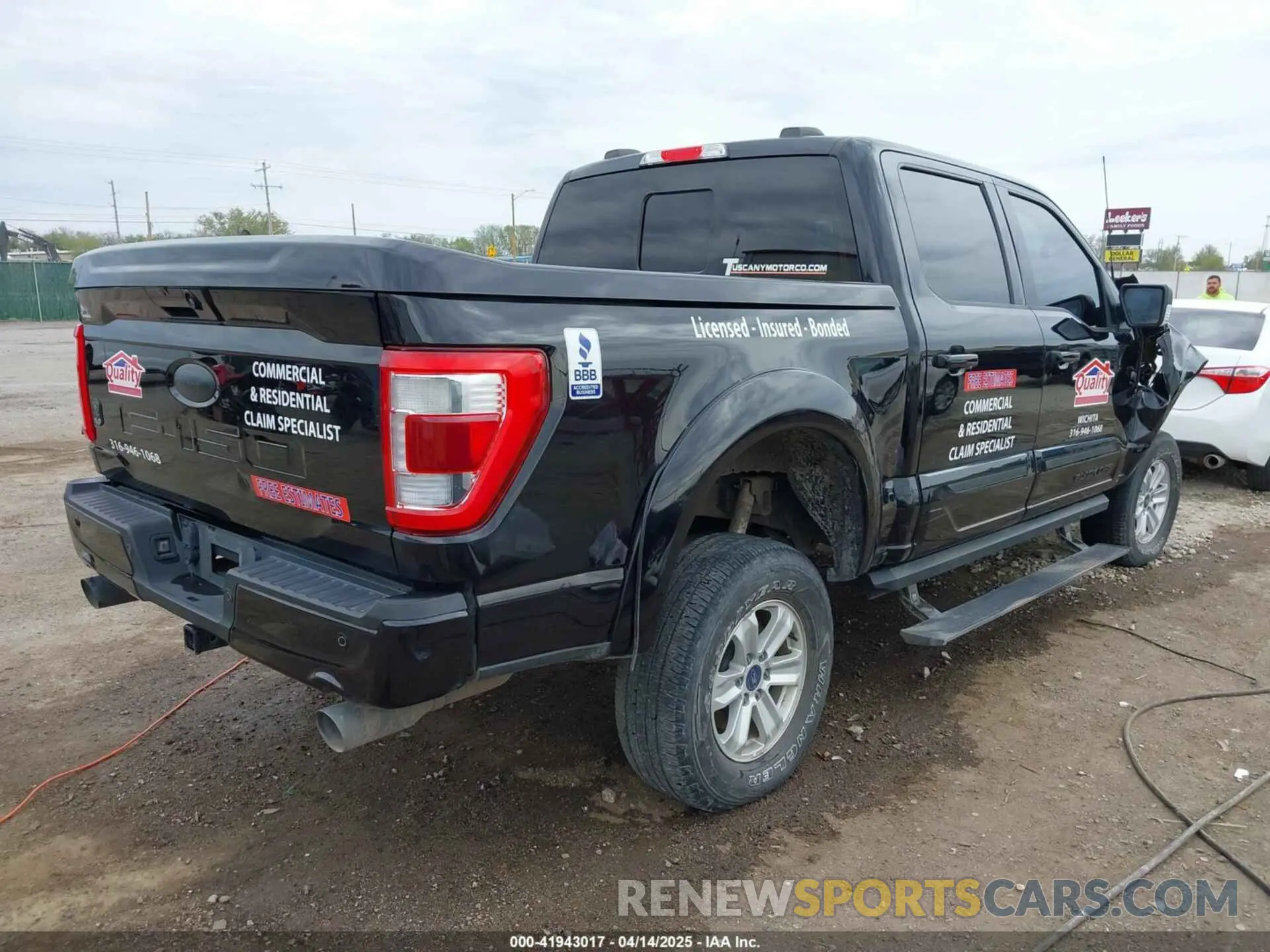 4 Photograph of a damaged car 1FTFW1E51MKF07972 FORD F-150 2021