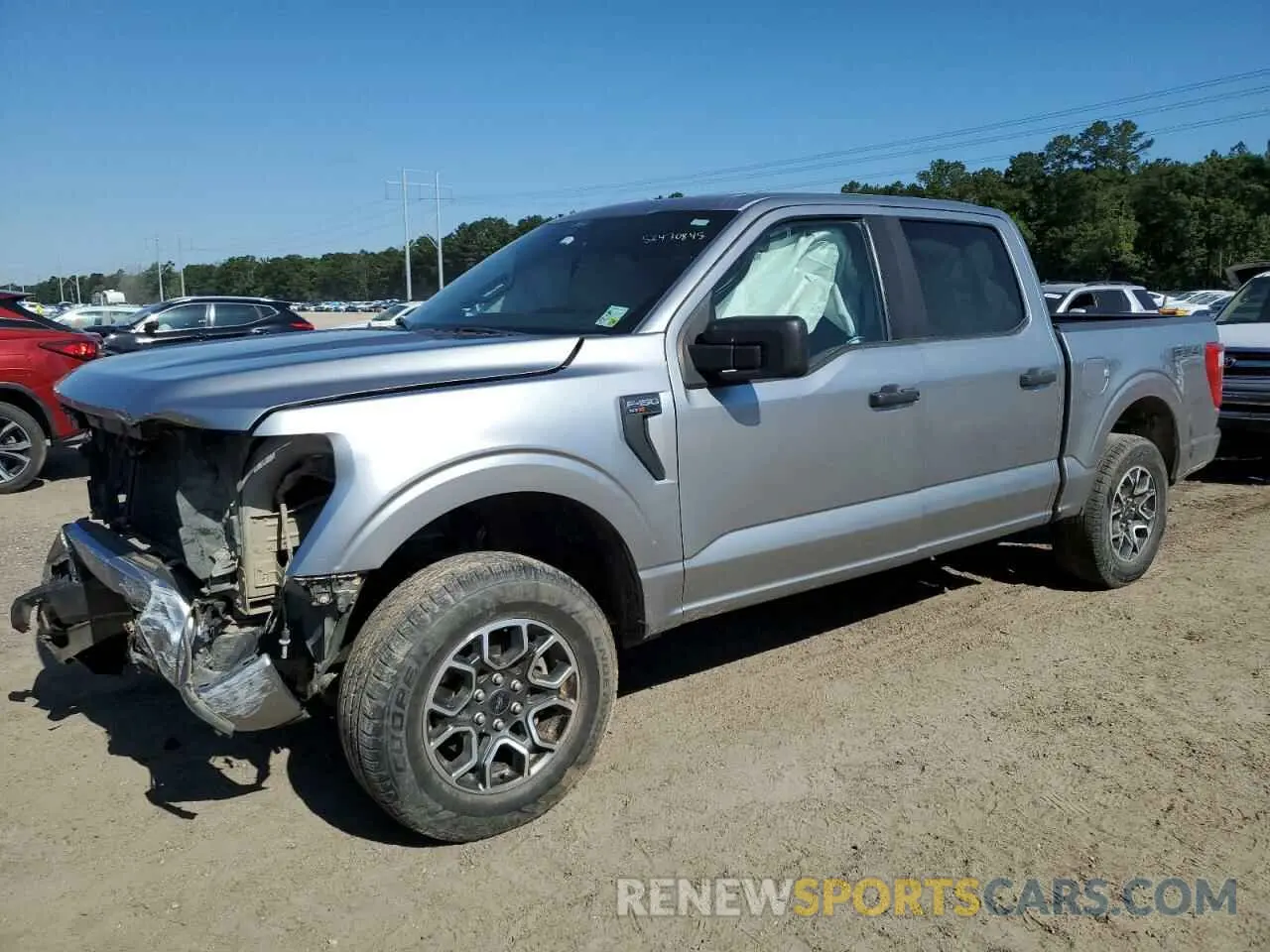 1 Photograph of a damaged car 1FTFW1E52MKD18649 FORD F-150 2021