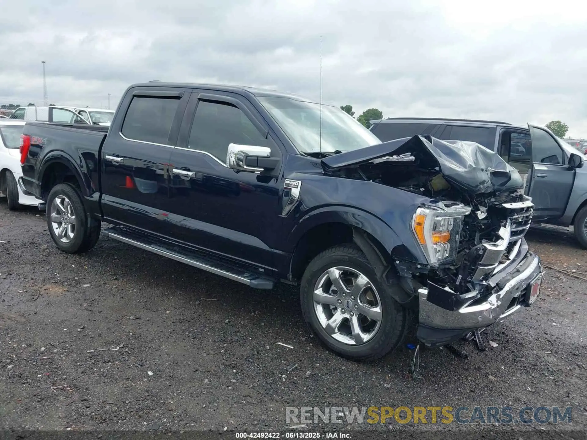 1 Photograph of a damaged car 1FTFW1E52MKD53675 FORD F-150 2021