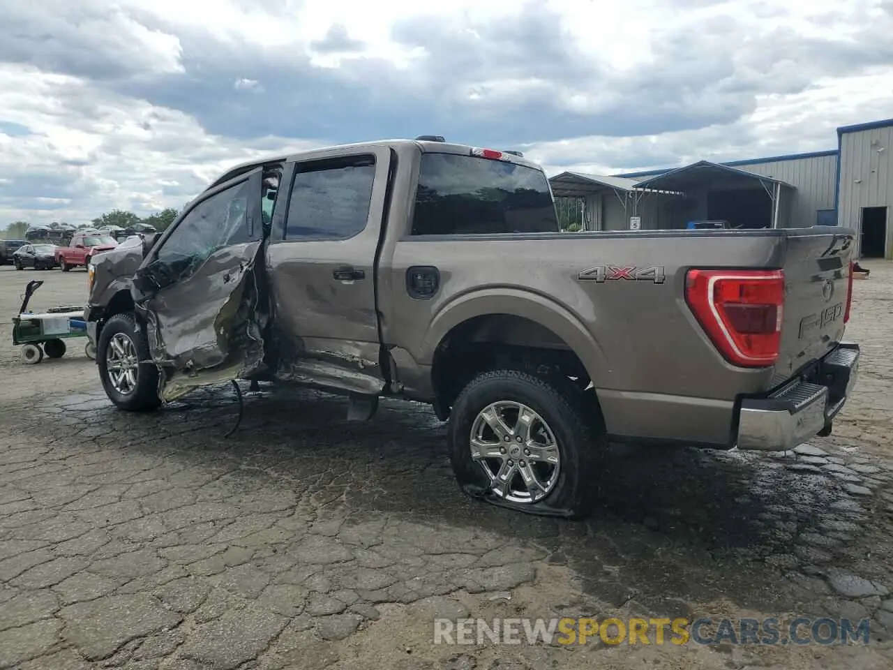 2 Фотография поврежденного автомобиля 1FTFW1E52MKE79857 FORD F-150 2021
